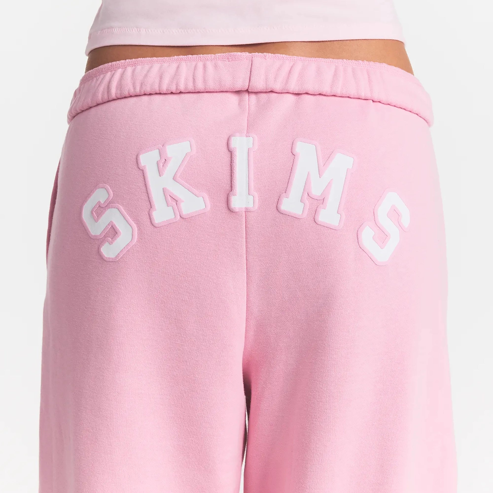 COTTON FLEECE LOGO CLASSIC STRAIGHT LEG PANT | HALITE WITH SNOW LOGO - Image 3
