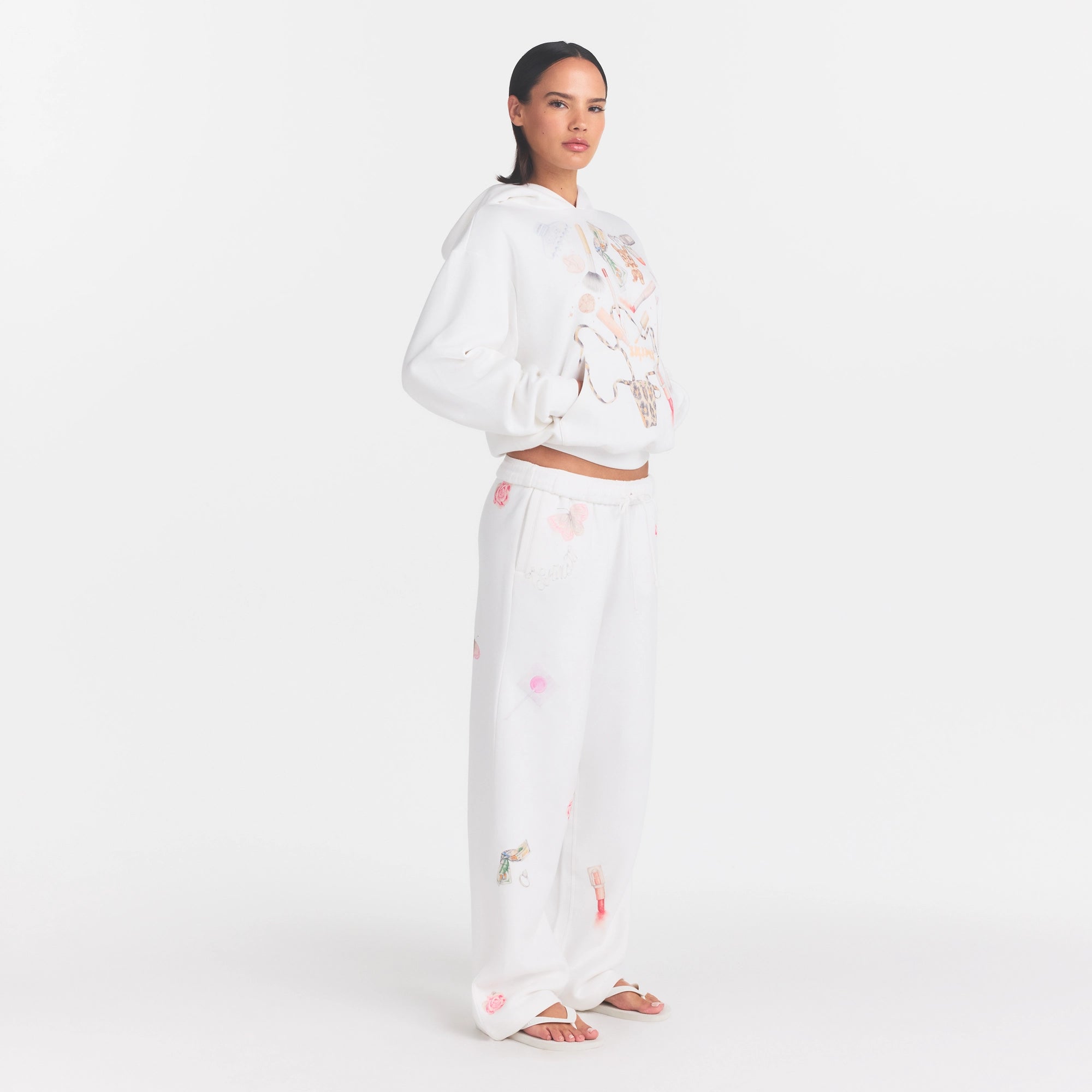 COTTON FLEECE CLASSIC STRAIGHT LEG PANT | SNOW ESSENTIALS - Image 6