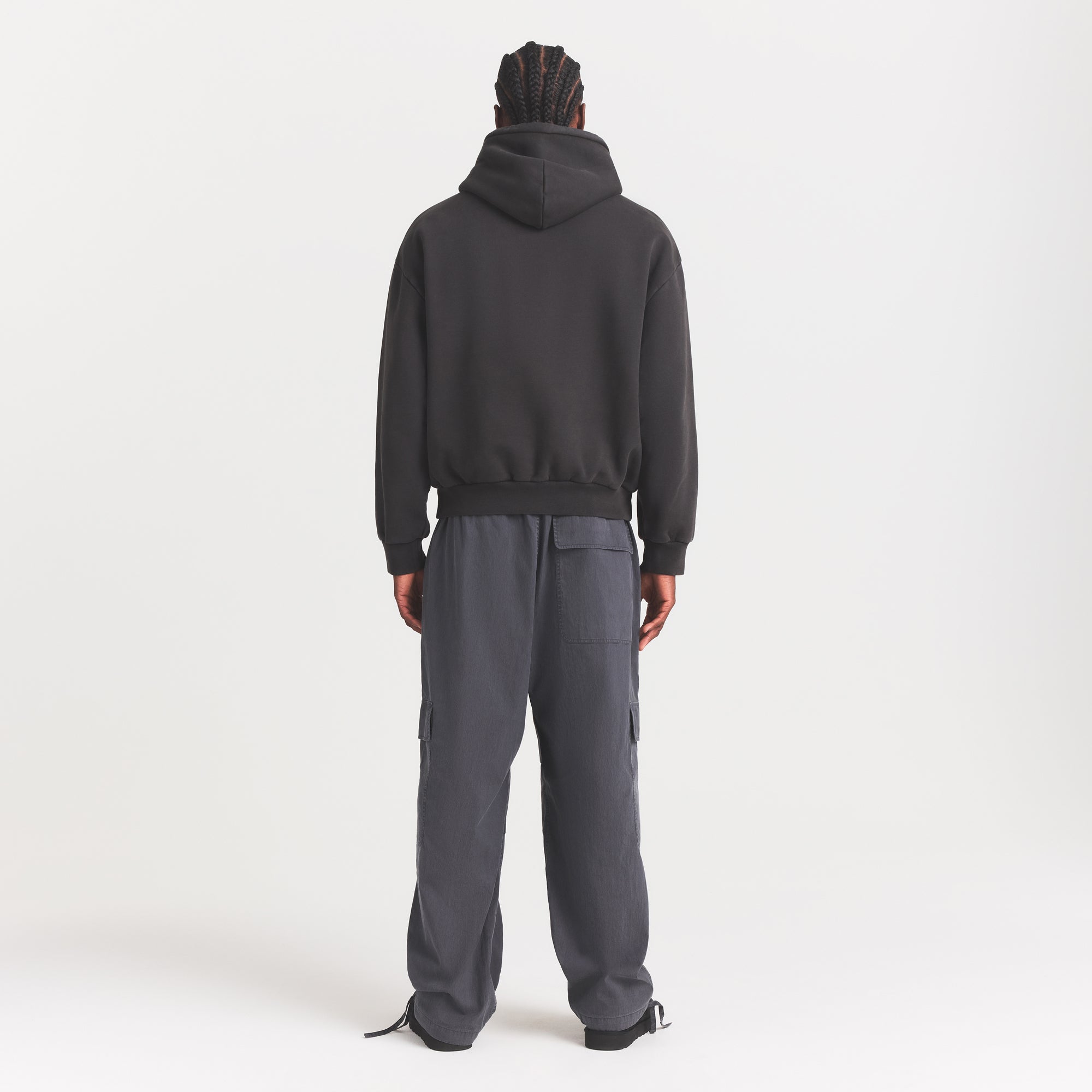 WOVEN MENS CARGO PANT | ASH - Image 6