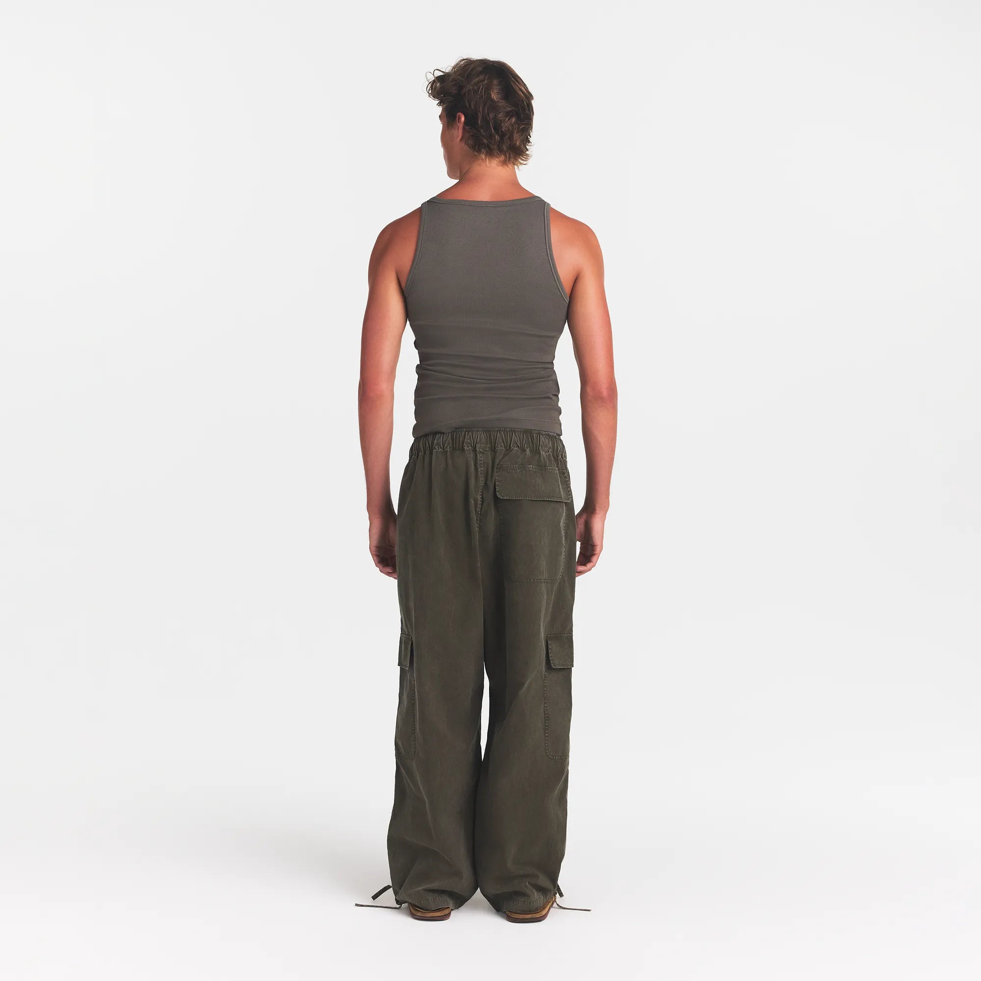 WOVEN MENS CARGO PANT | JUNGLE - Image 4