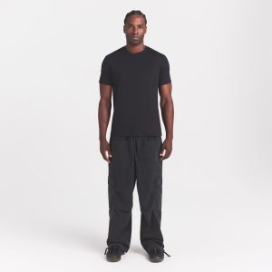 WOVEN MENS CARGO PANT | ONYX