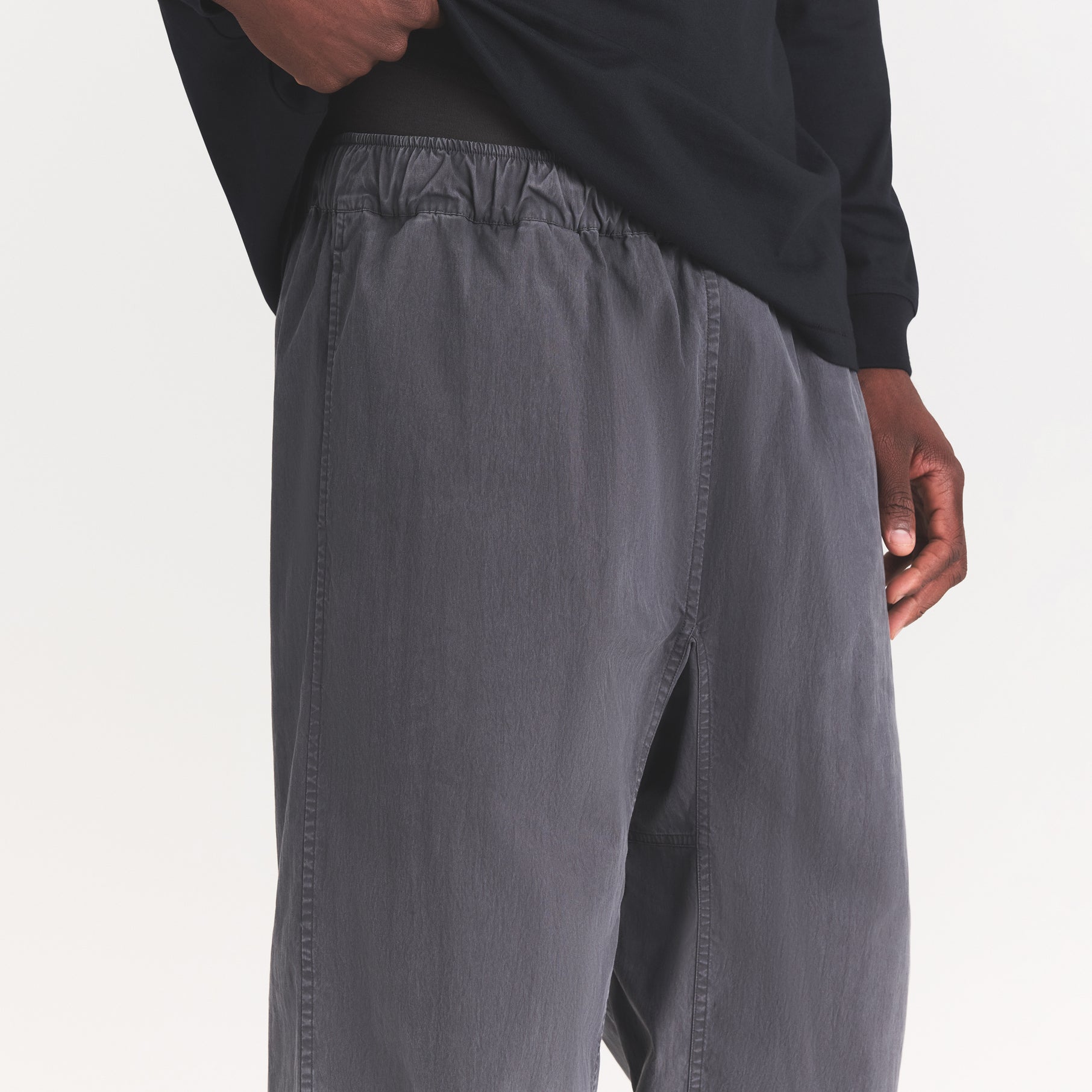 WOVEN MENS PULL-ON PANT | ASH - Image 4