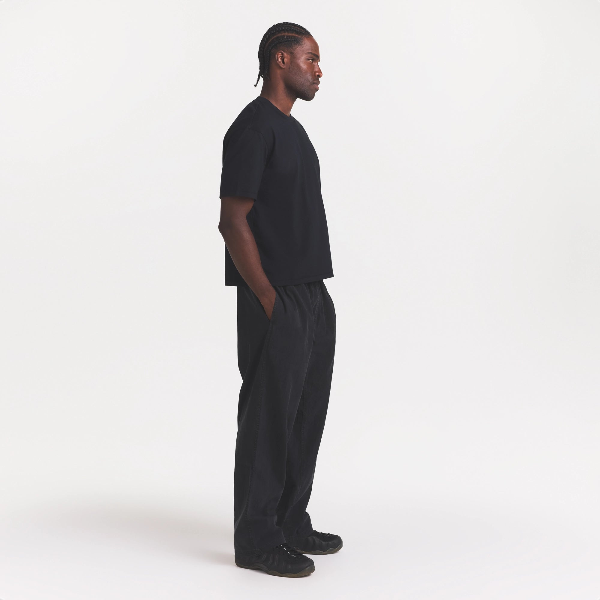 WOVEN MENS PULL-ON PANT | ONYX - Image 2