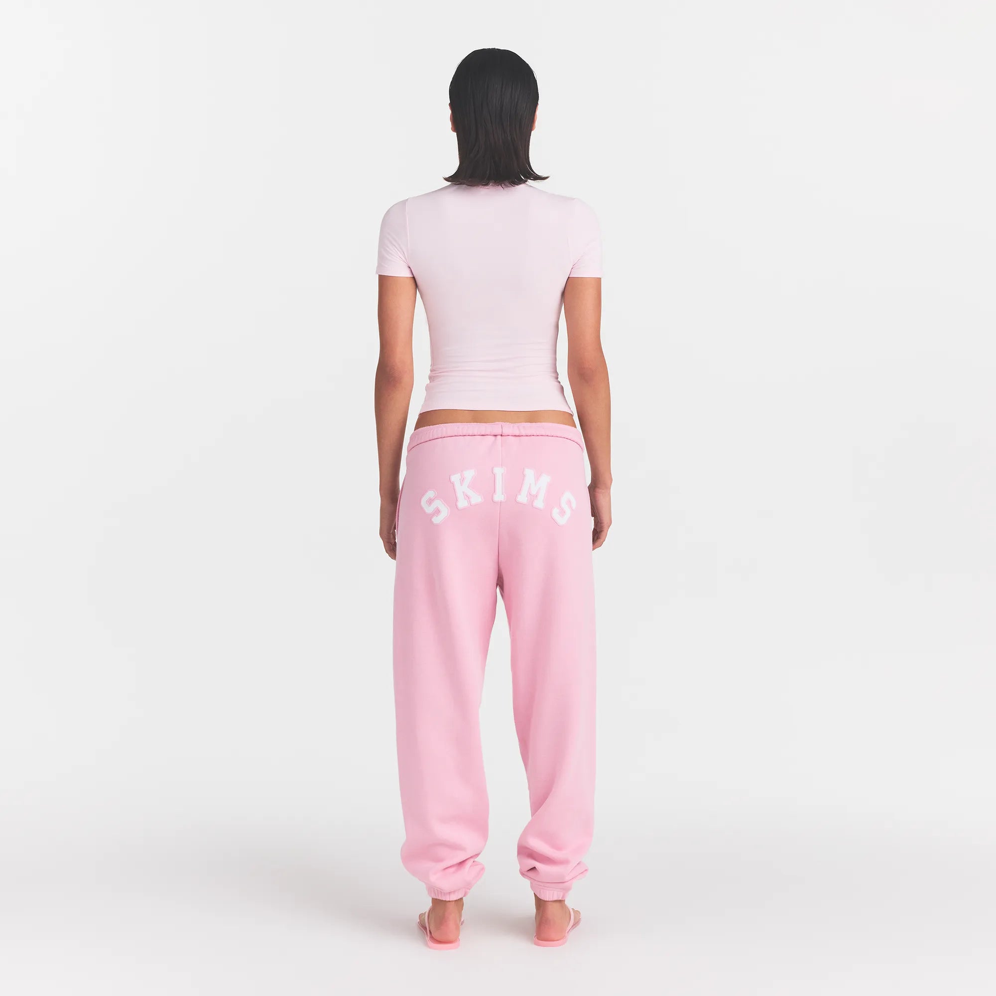 COTTON FLEECE LOGO CLASSIC JOGGER | HALITE WITH SNOW LOGO - Image 3