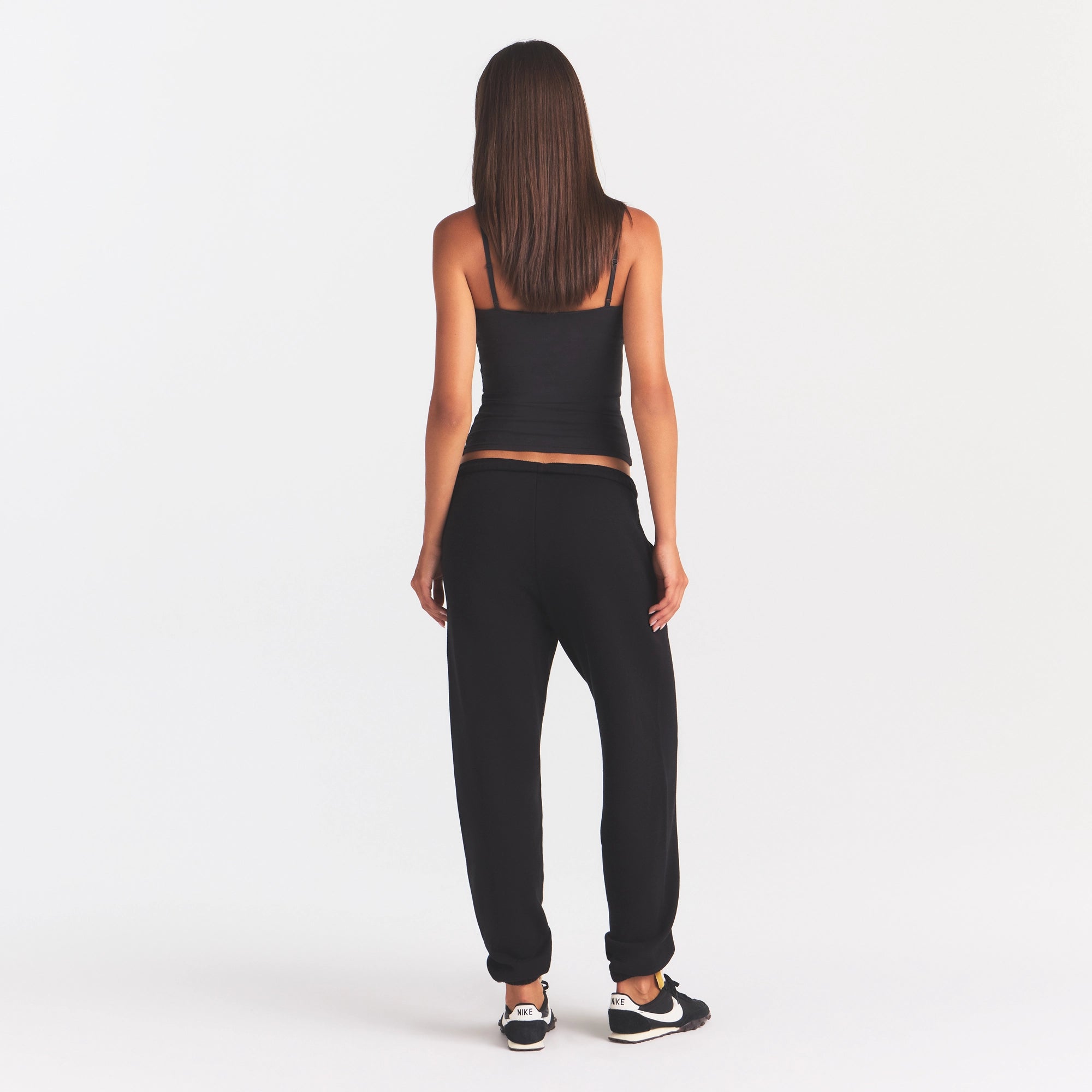COTTON FLEECE CLASSIC JOGGER | ONYX SNOW ARCHED SKIMS LOGO - Image 5