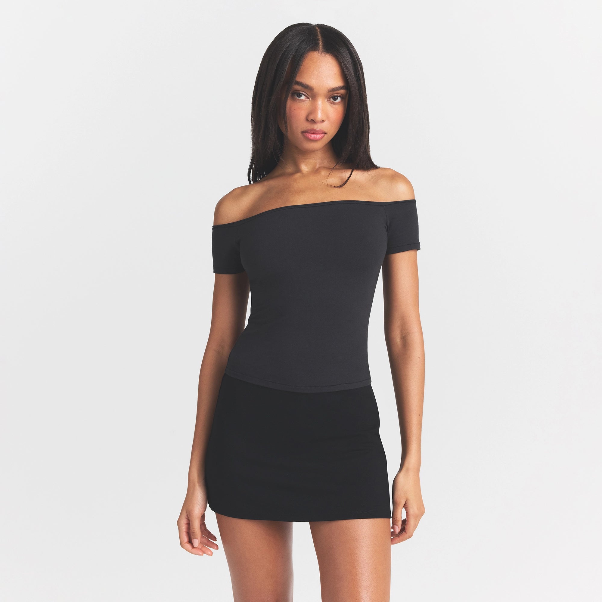 THE ESSENTIAL COLLECTION MINI SKORT | OBSIDIAN - Image 3