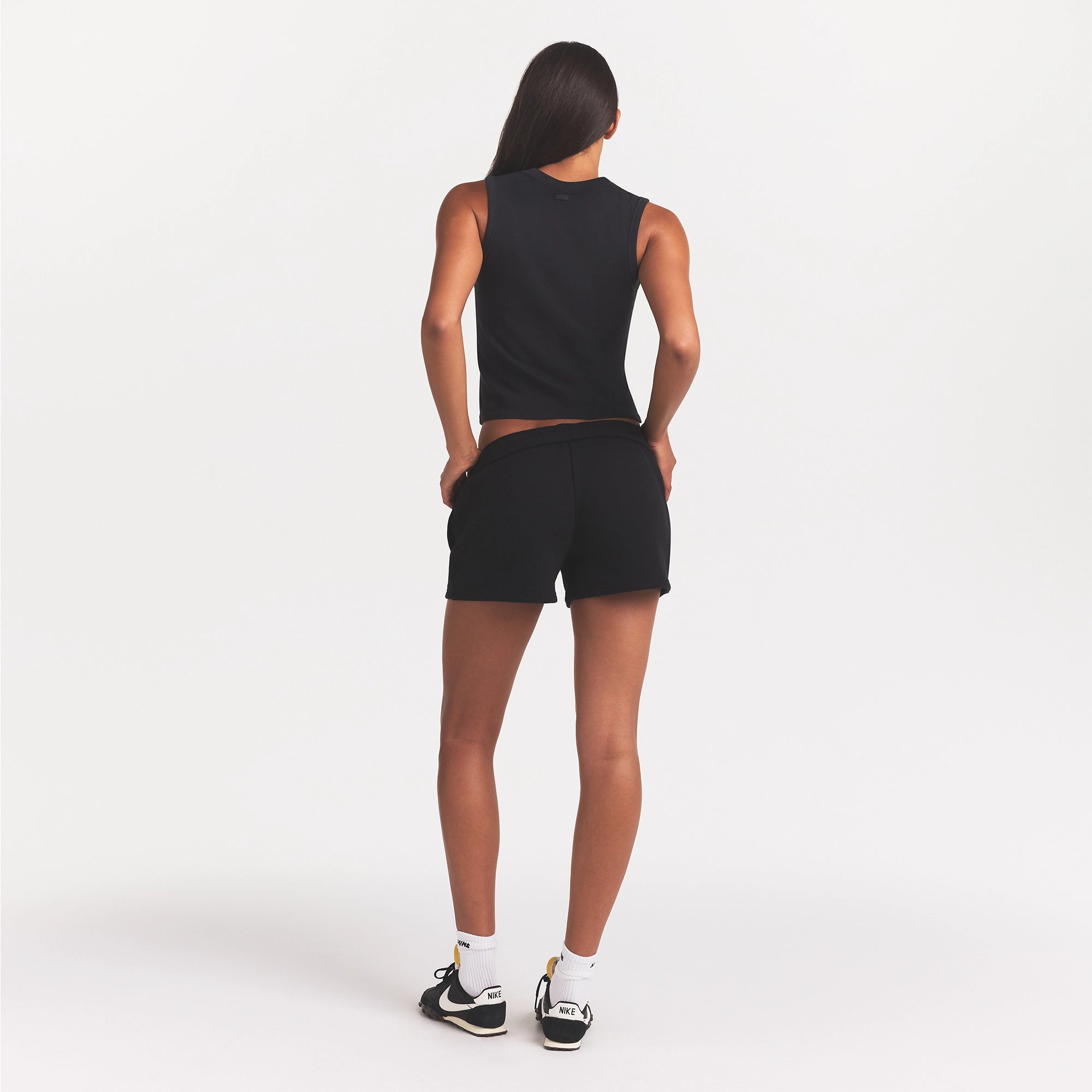 COTTON FLEECE CLASSIC SHORT | ONYX - Image 3