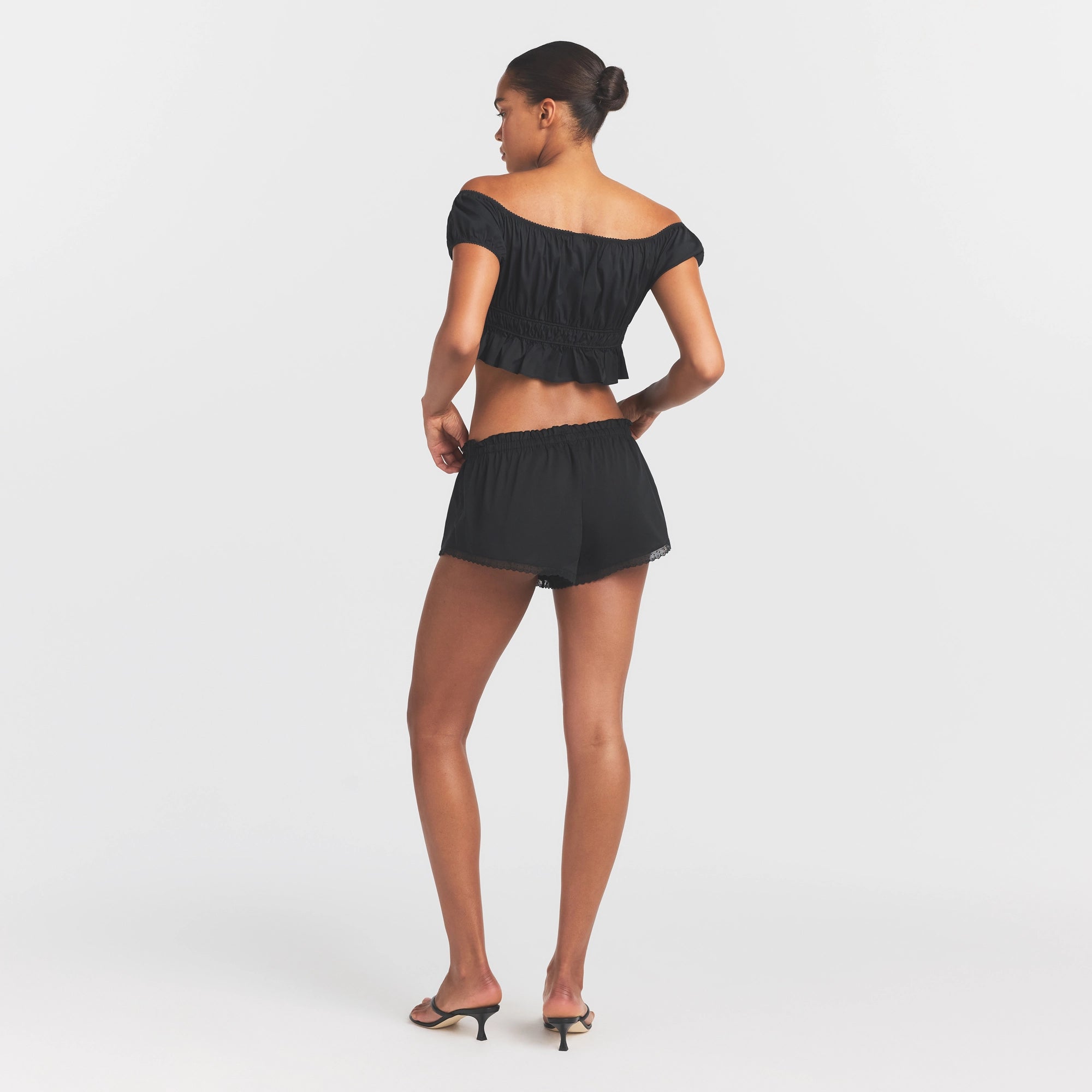 POPLIN APPAREL SHORT | ONYX - Image 5