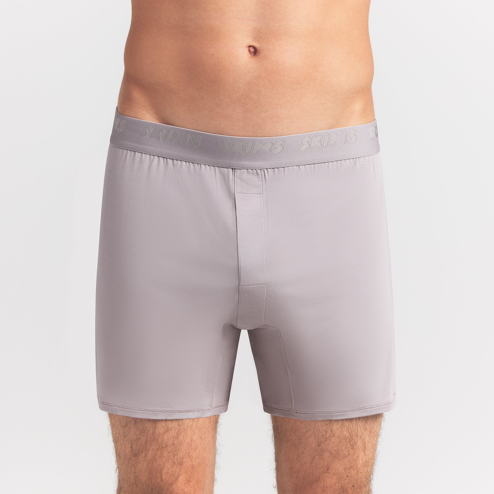 SKIMS STRETCH MENS KNIT BOXER | OYSTER - Image 3