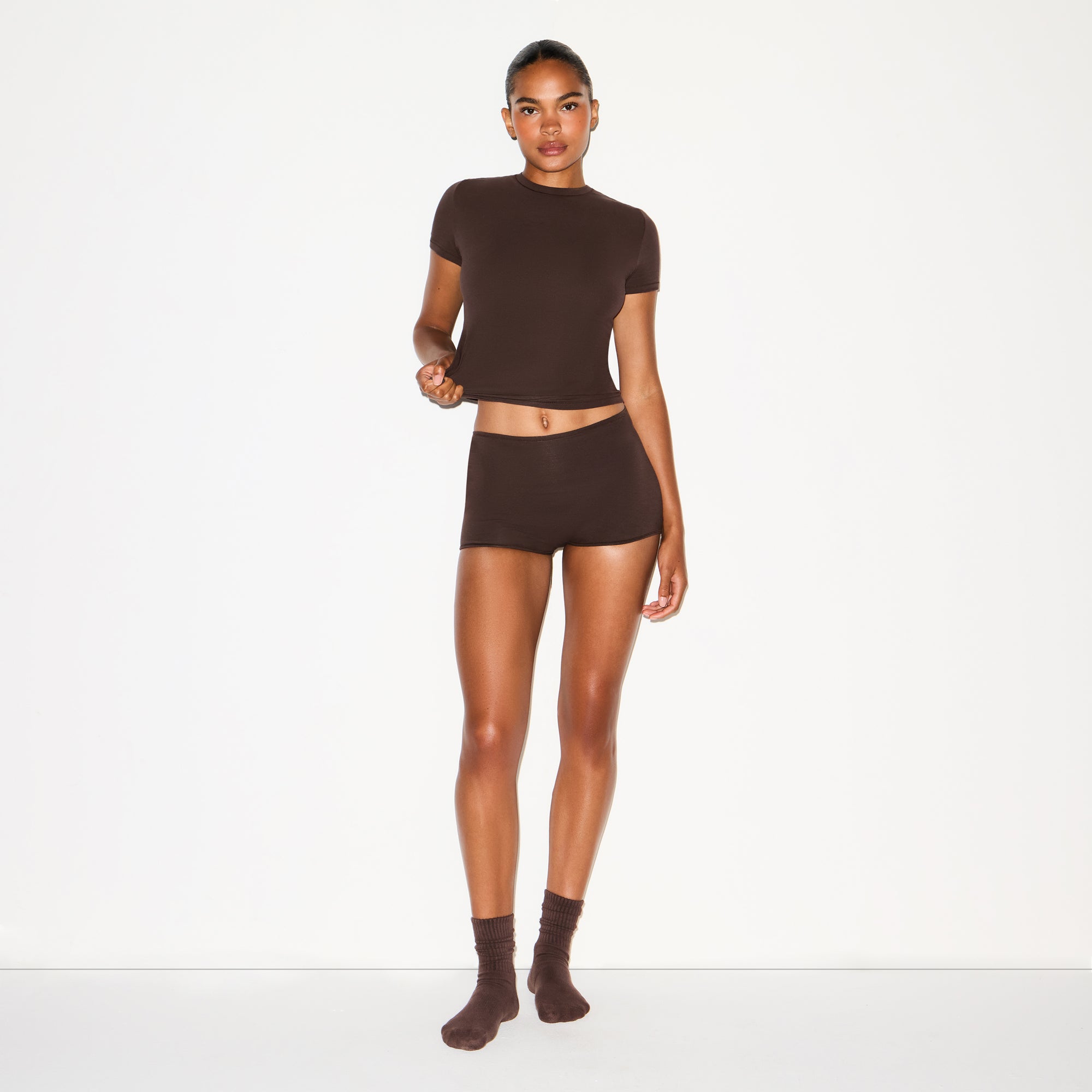 PERIOD PANTIES BOY SHORT | ESPRESSO - Image 4