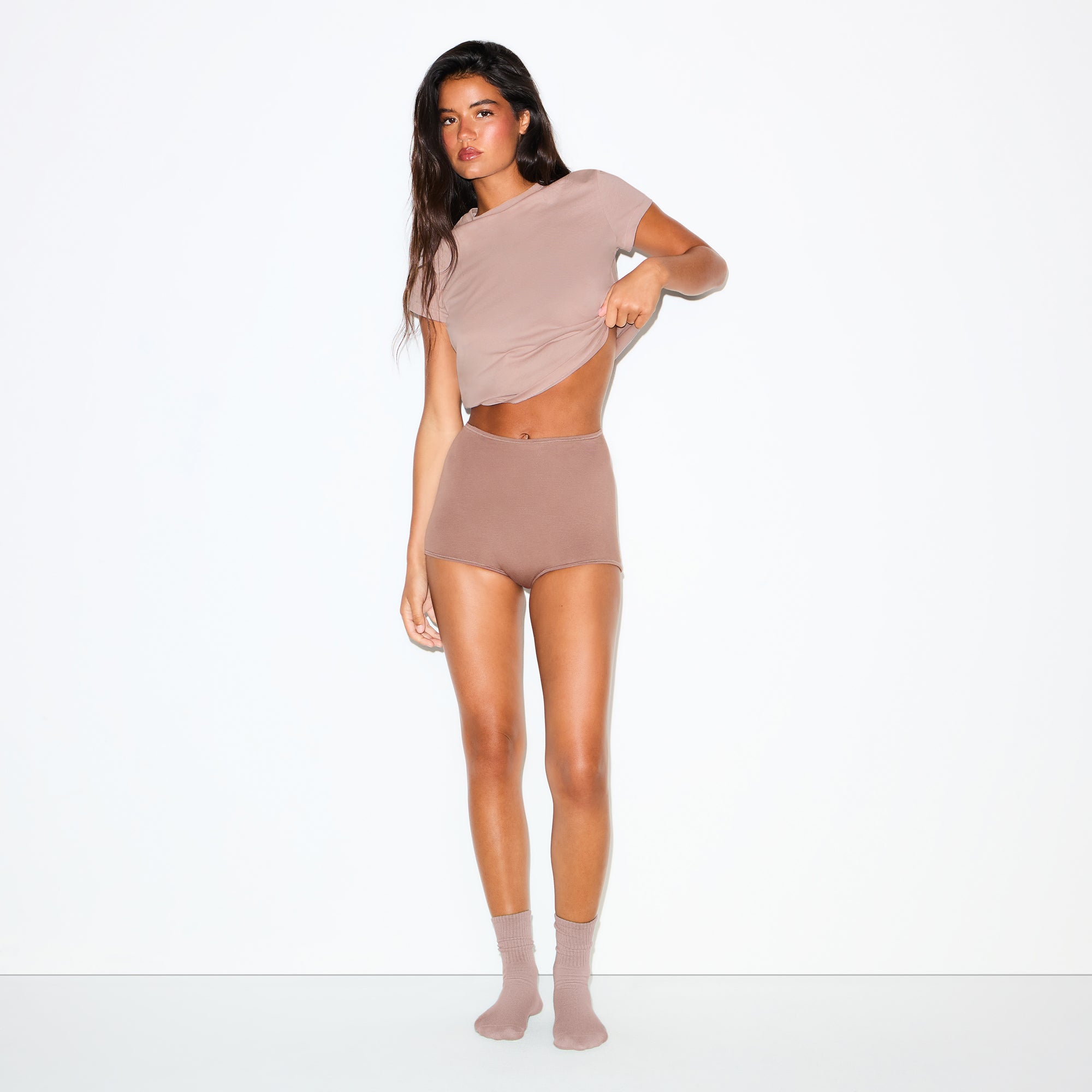 PERIOD PANTIES BOY SHORT | UMBER - Image 5