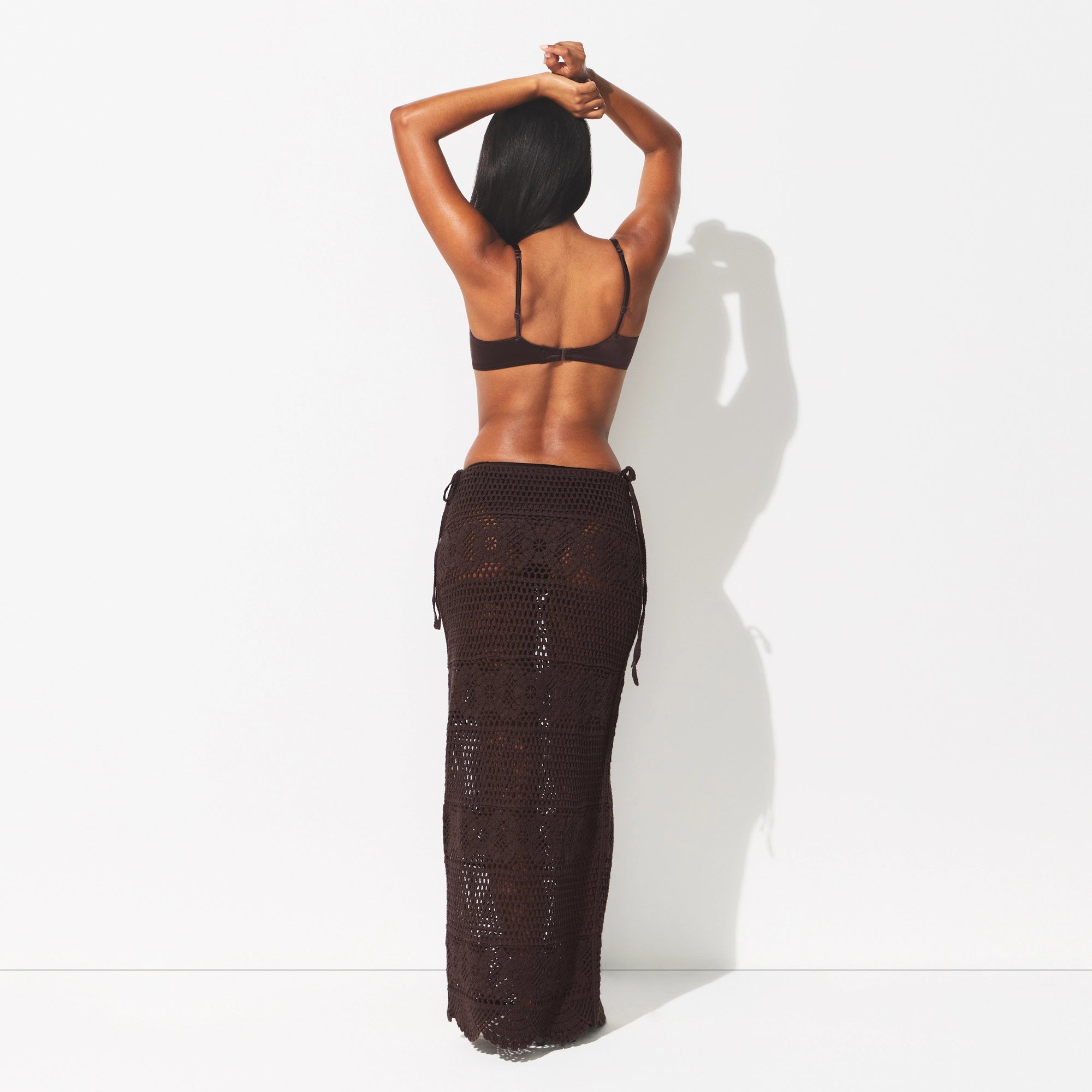 SWIM COVER-UPS CROCHET LONG SKIRT | PHOENIX - Image 4