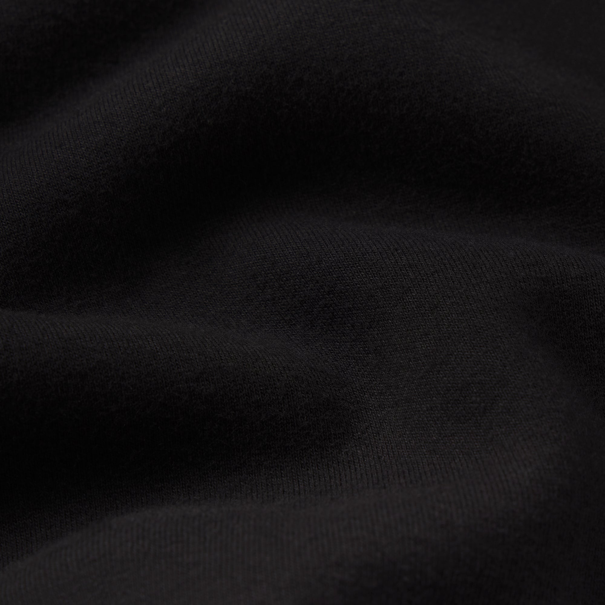 COTTON FLEECE SHRUNKEN CARDIGAN | ONYX - Image 7