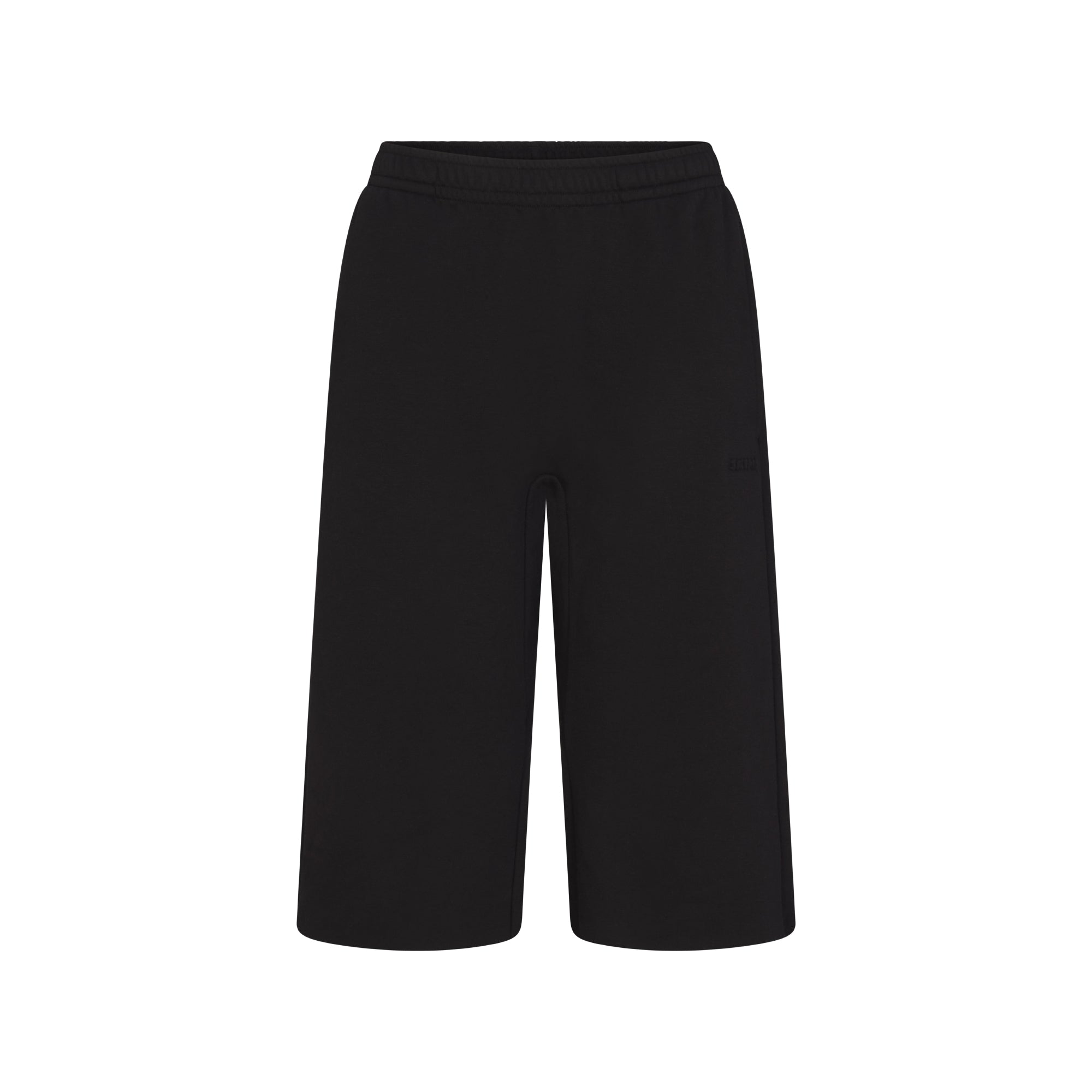COTTON FLEECE LONG SHORT | ONYX