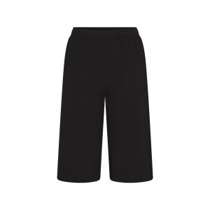 COTTON FLEECE LONG SHORT | ONYX