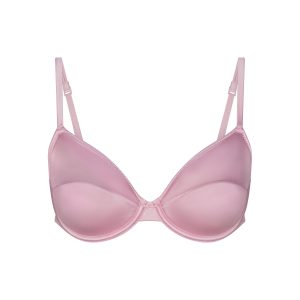 STRETCH SATIN VINTAGE DEMI BRA | HALITE