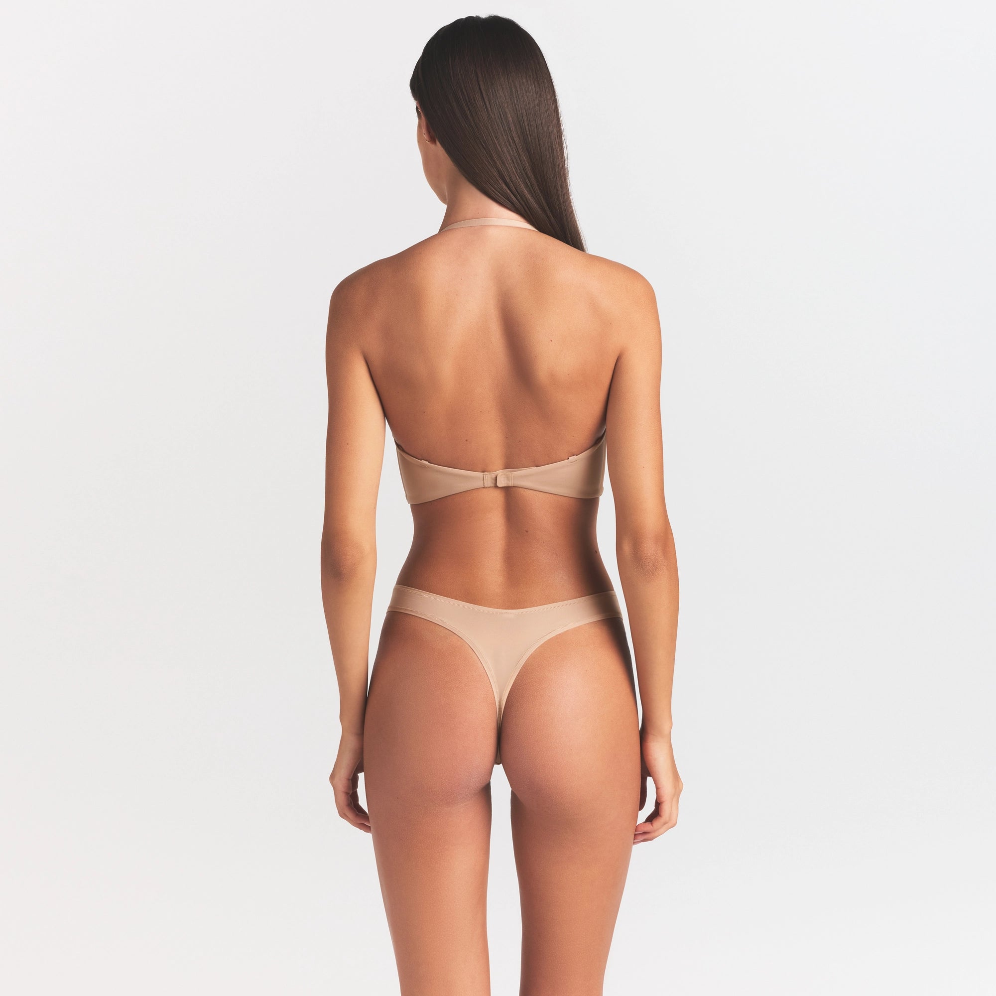 FITS EVERYBODY LOW BACK LONGLINE BRA | CLAY - Image 8
