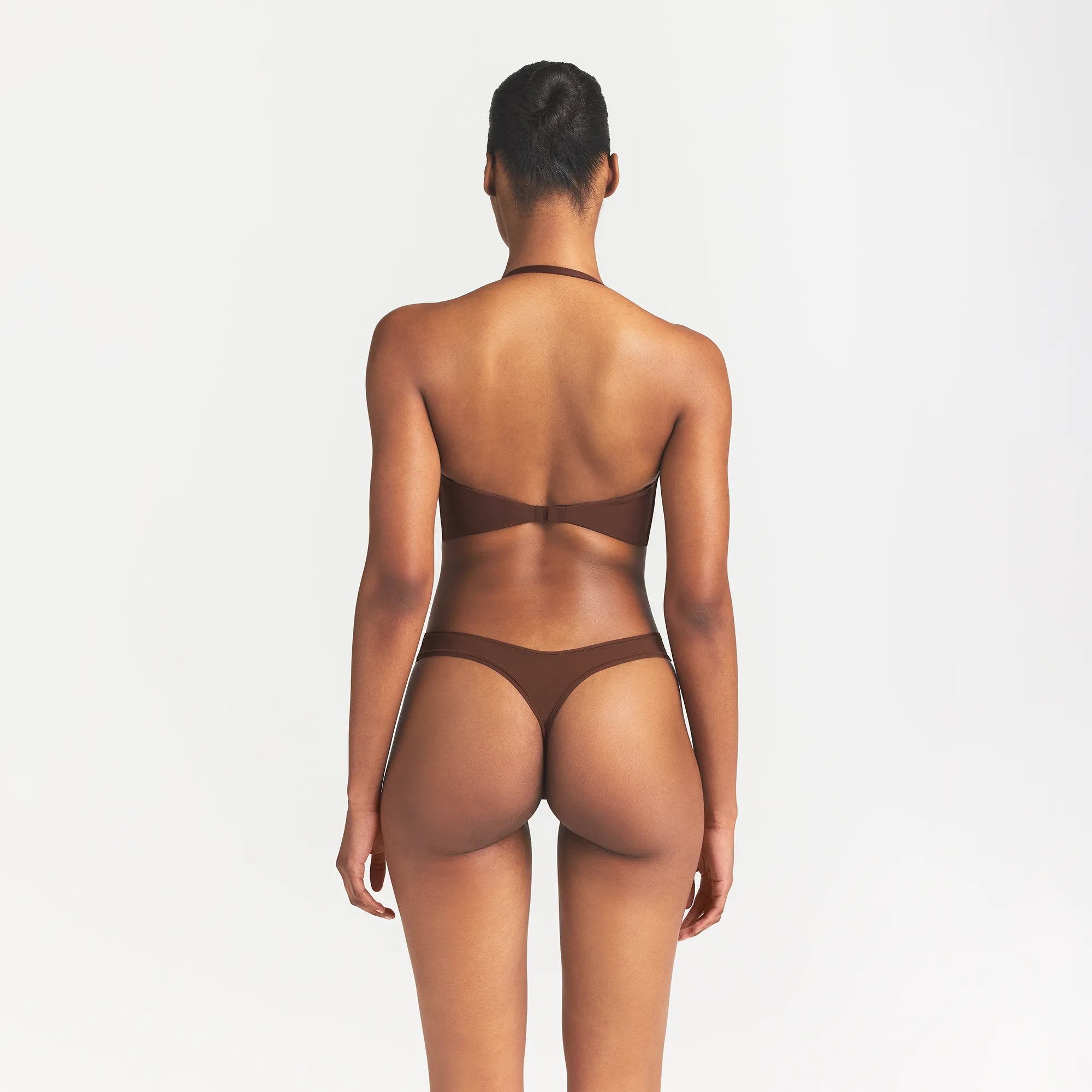 FITS EVERYBODY LOW BACK LONGLINE BRA | COCOA - Image 6