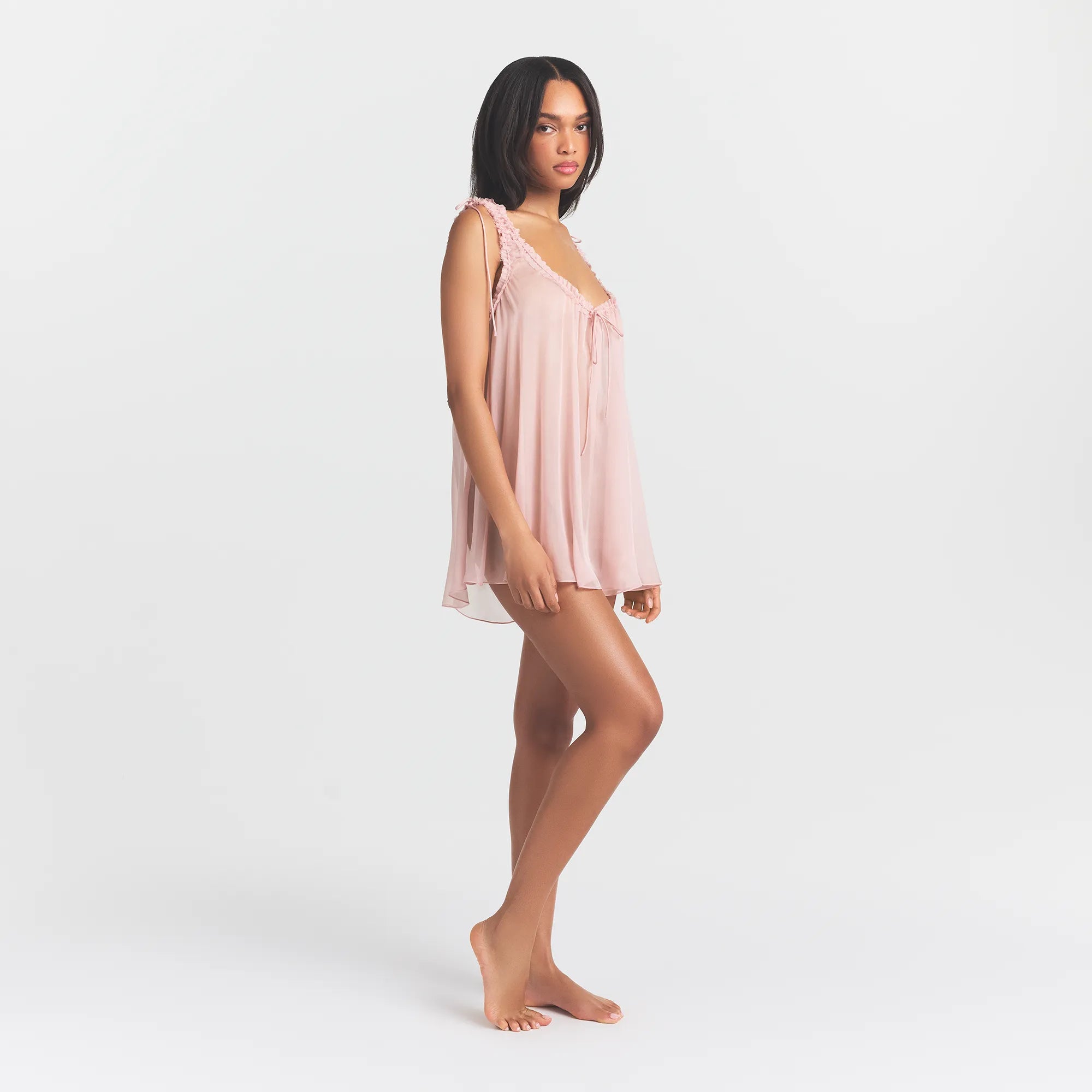 SKIMS ROMANCE MINI DRESS | MORGANITE - Image 4