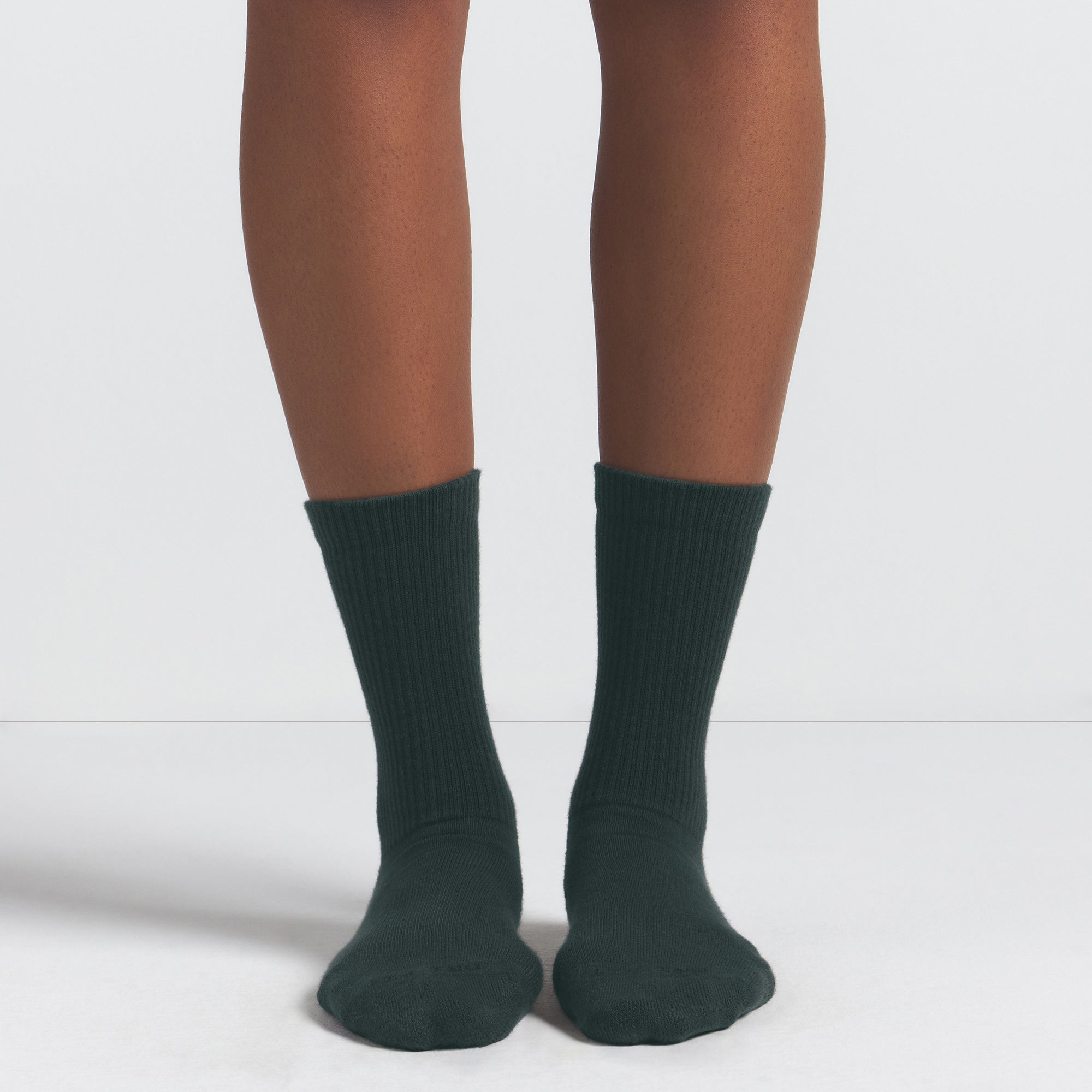 NikeSKIMS ACCESSORIES DRI-FITâ„¢ CREW SOCK 3-PACK | DARK TEAL MULTI - Image 3