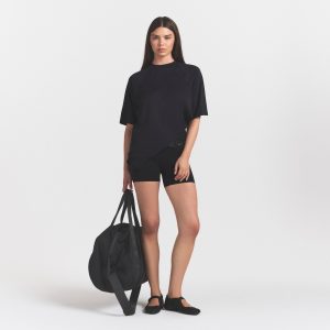 NikeSKIMS AIRY DRI-FITâ„¢ OVERSIZED T-SHIRT | OBSIDIAN