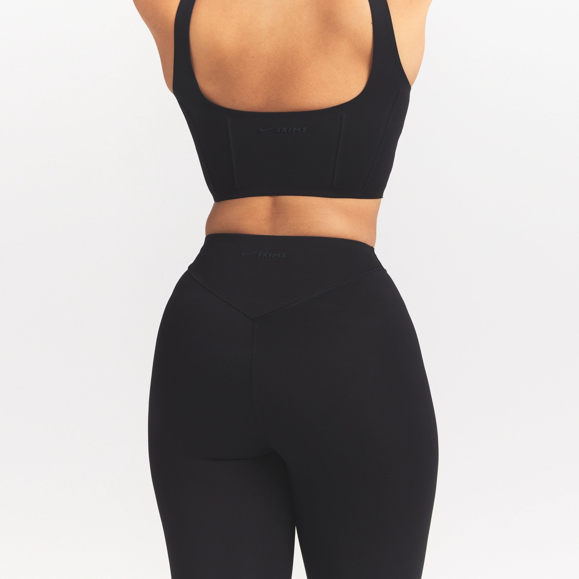 NikeSKIMS MATTE CORSET 26 LEGGING | OBSIDIAN - Image 5