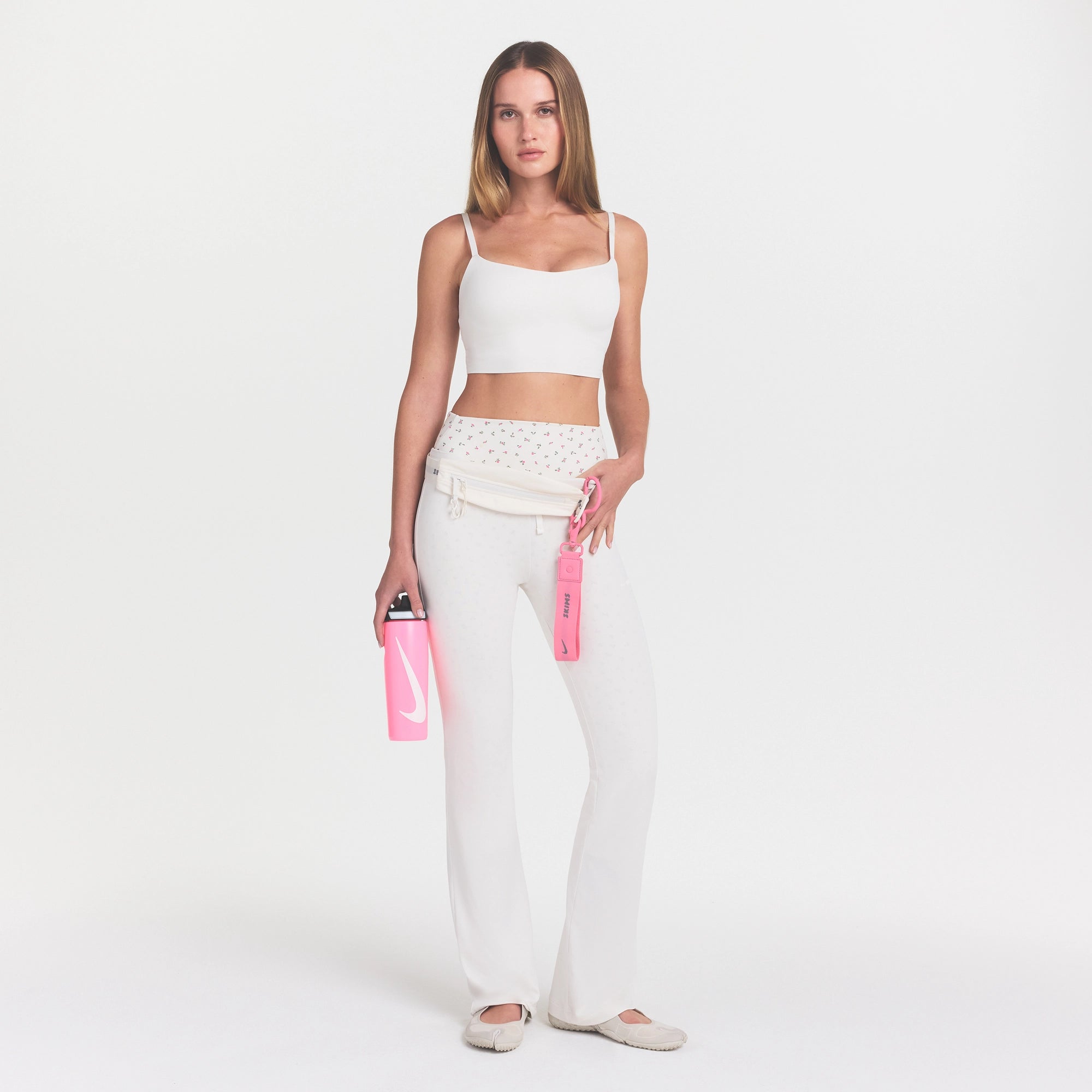 NikeSKIMS MATTE CAMI BRA TOP | IVORY - Image 2