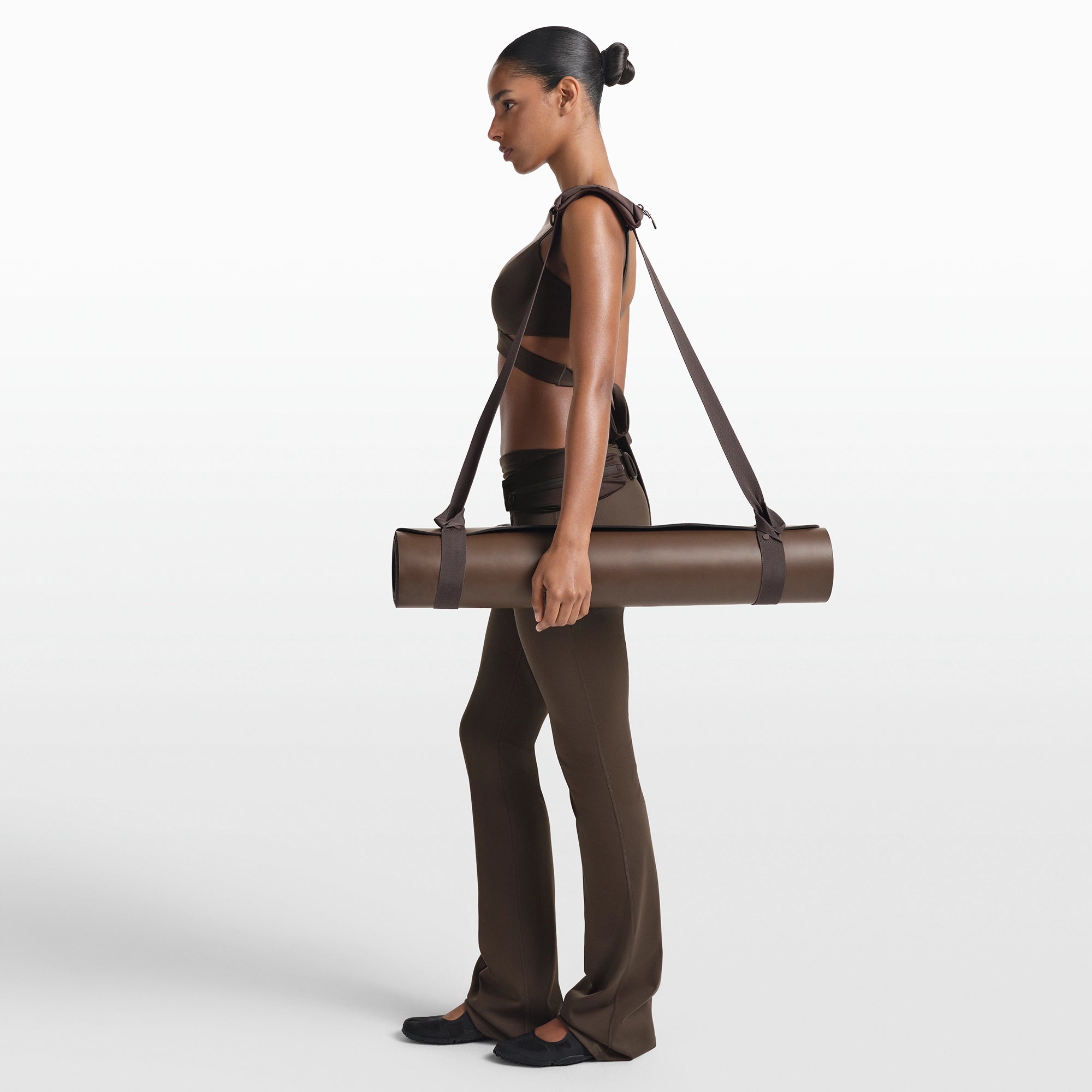 NikeSKIMS ACCESSORIES YOGA MAT STRAP | DARK SEPIA - Image 3