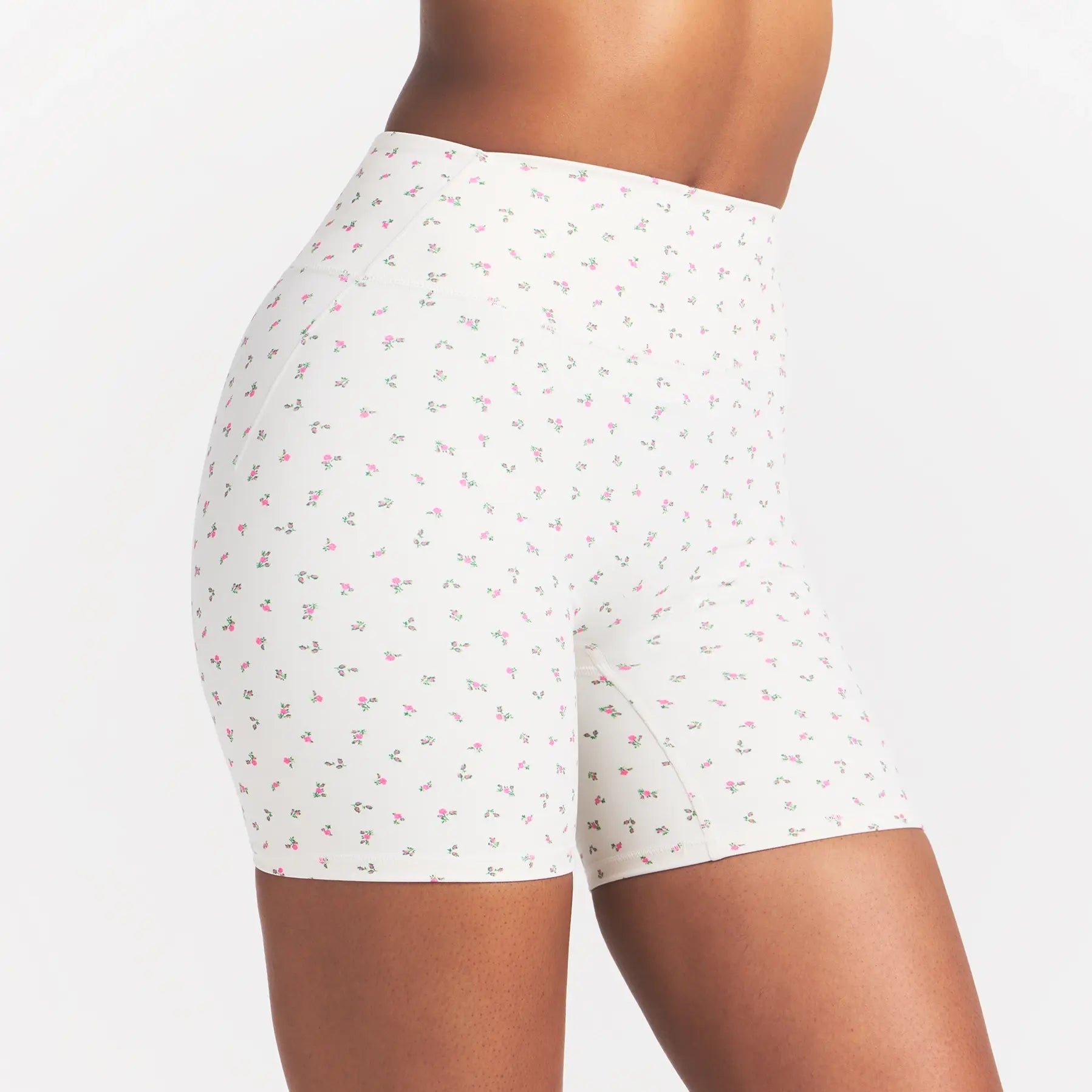 NikeSKIMS MATTE 5 BIKER SHORT | DITSY FLORAL PRINT - Image 3