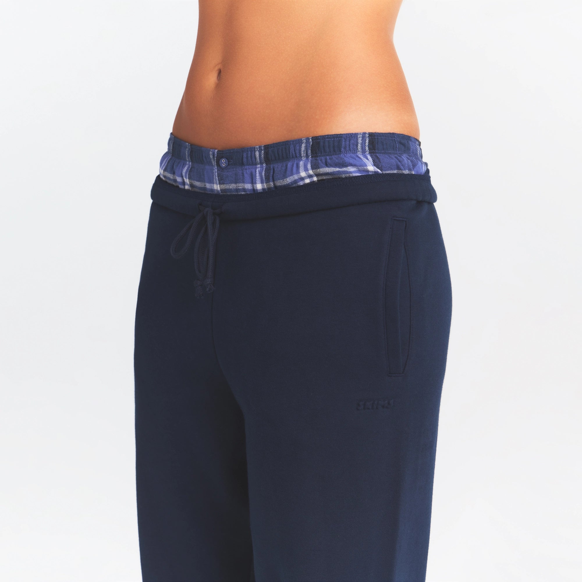 COTTON FLEECE CLASSIC JOGGER | NAVY - Image 4