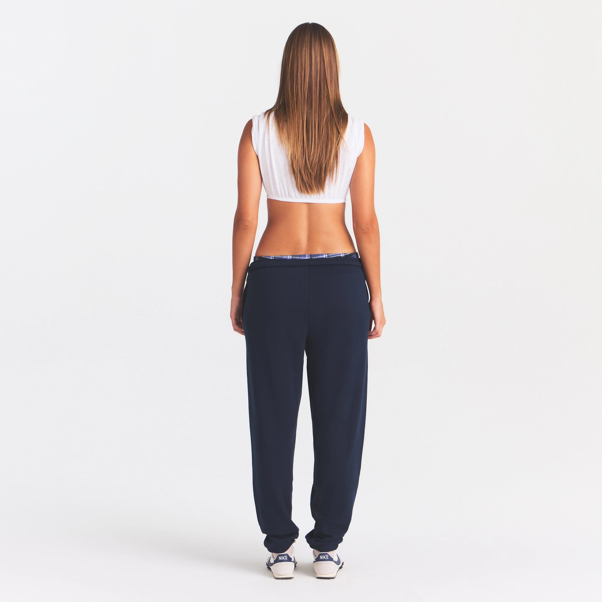 COTTON FLEECE CLASSIC JOGGER | NAVY - Image 3