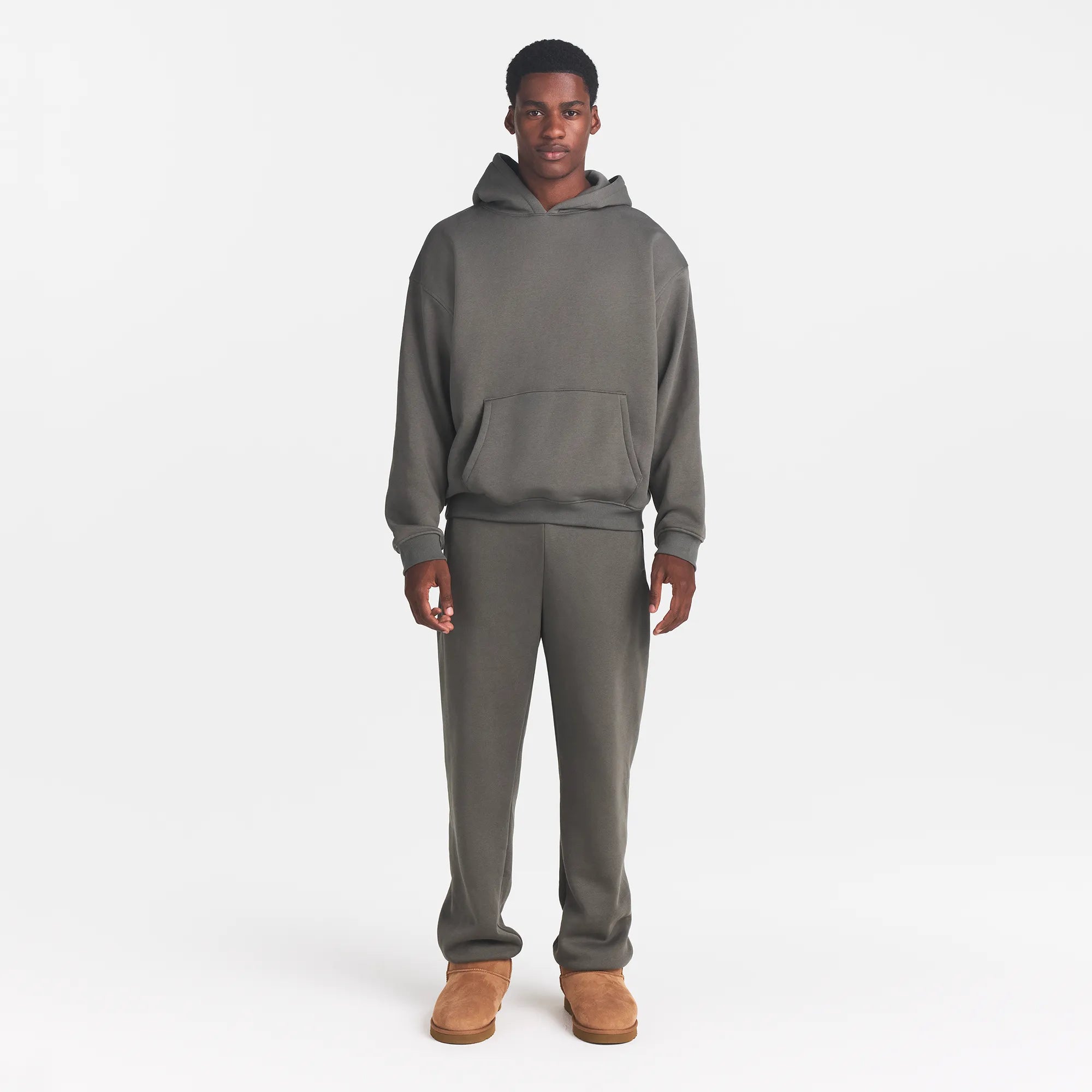 FLEECE LOUNGE MENS RELAXED JOGGER | JUNGLE - Image 2