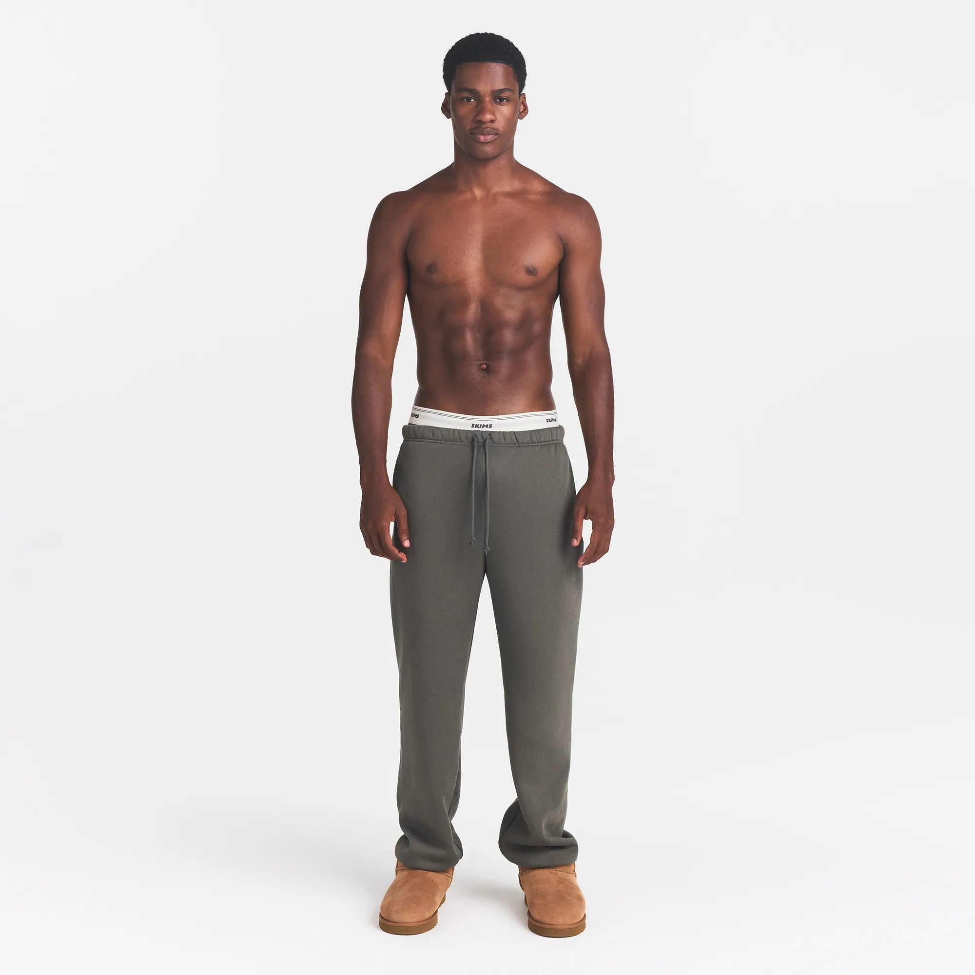 FLEECE LOUNGE MENS RELAXED JOGGER | JUNGLE - Image 3