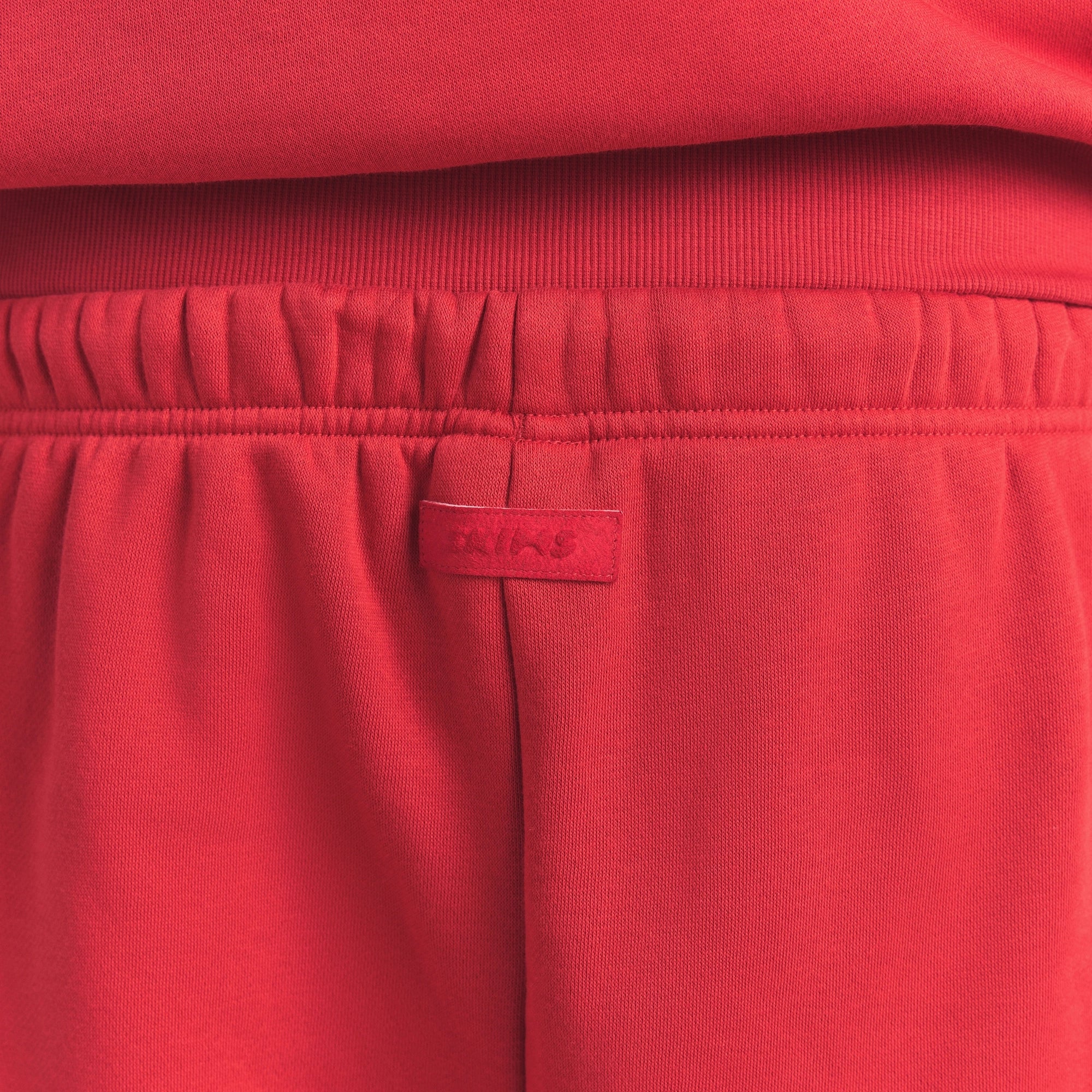 FLEECE LOUNGE MENS CLASSIC STRAIGHT LEG PANT | WASHED RED - Image 4