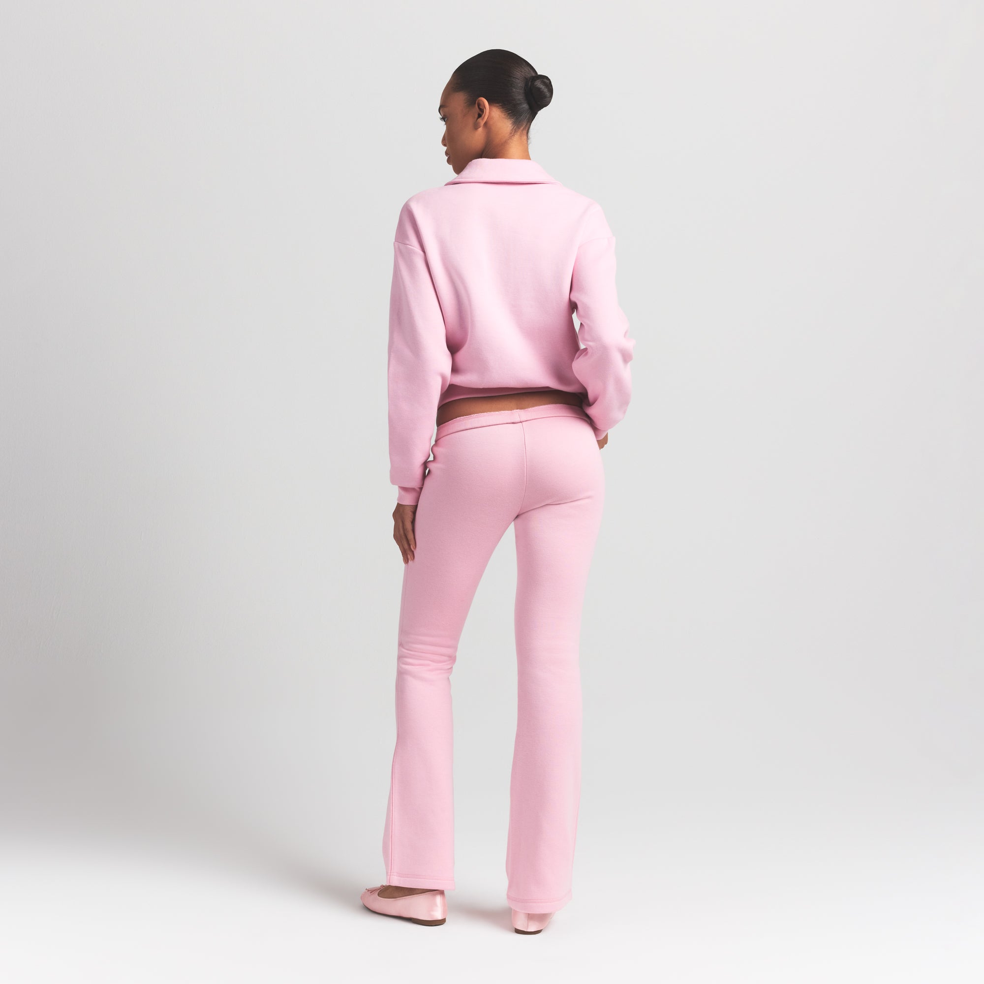 COTTON FLEECE POLO SWEATSHIRT | HALITE - Image 5