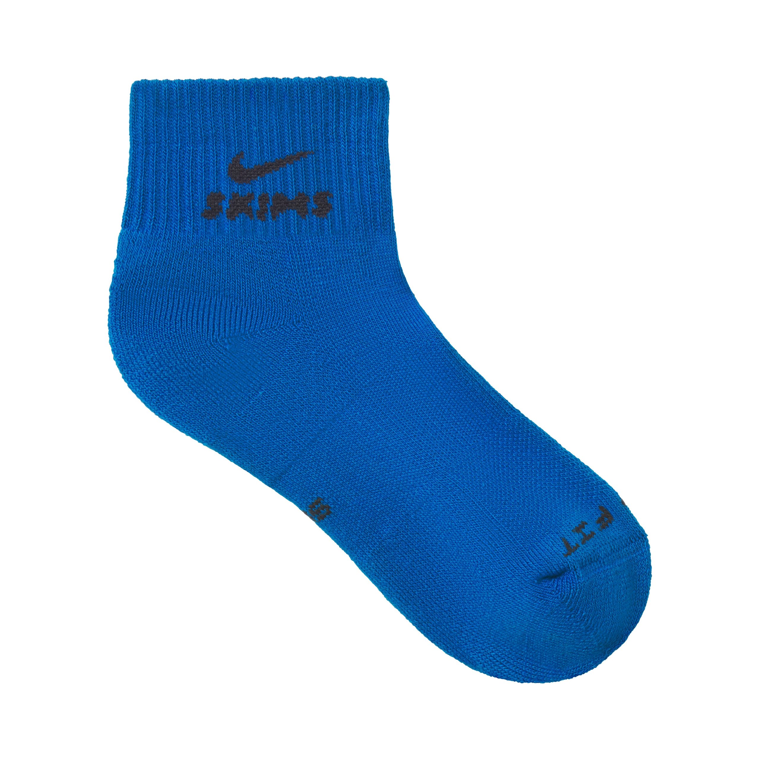 NikeSKIMS ACCESSORIES DRI-FITâ„¢ QUARTER CREW SOCK 3-PACK | COBALT MULTI - Image 5