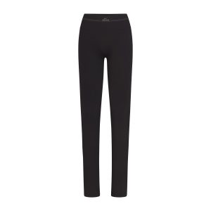 NikeSKIMS RIBBED SEAMLESS 34 STRAIGHT LEGGING | OBSIDIAN