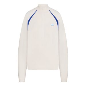 NikeSKIMS STRETCH KNIT LONG SLEEVE HALF ZIP | IVORY