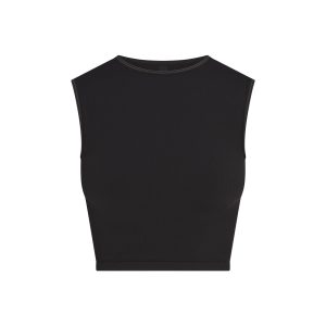 NikeSKIMS RIBBED SEAMLESS MUSCLE TANK | OBSIDIAN