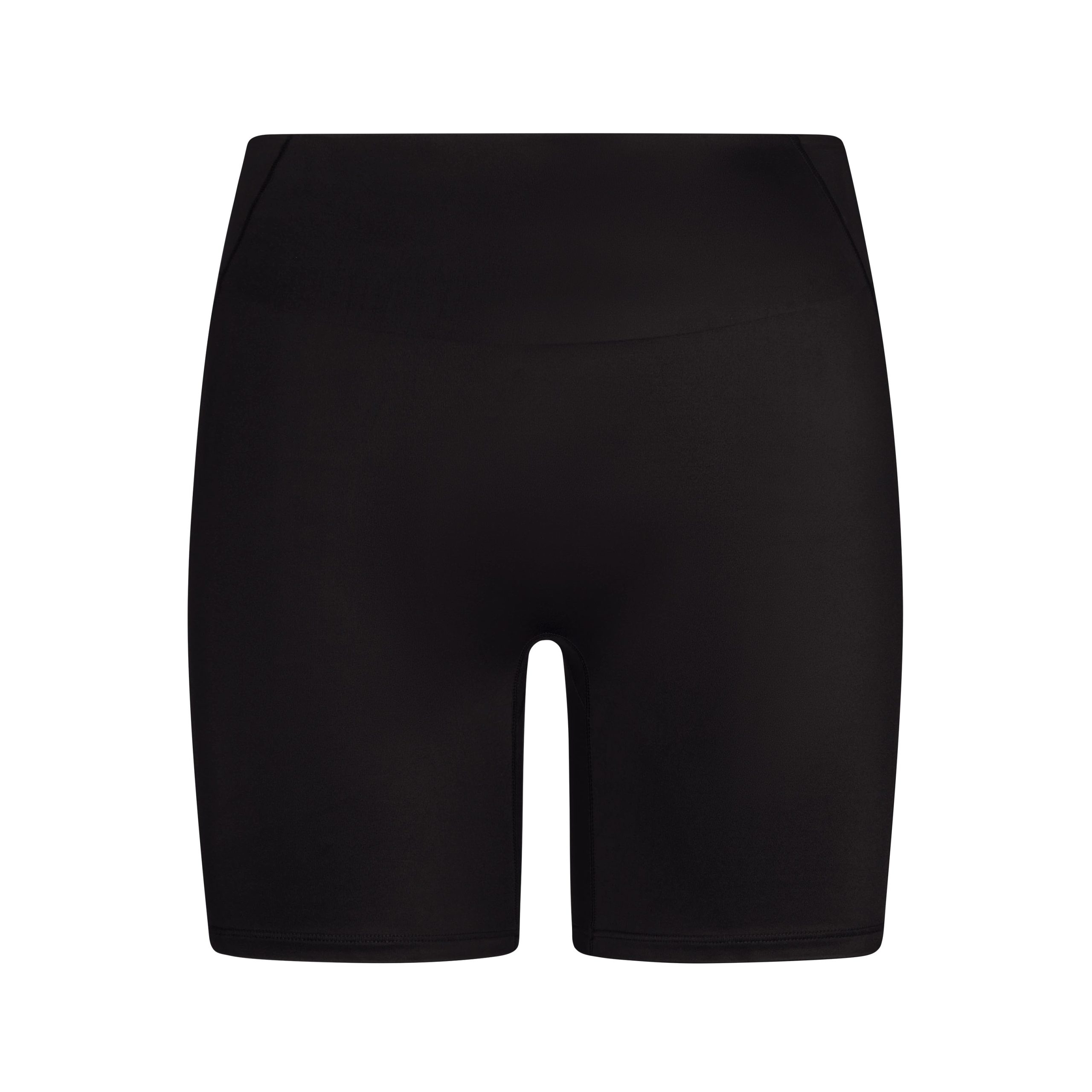 NikeSKIMS SATIN SHINE BONDED WAIST 5 BIKER SHORT | OBSIDIAN