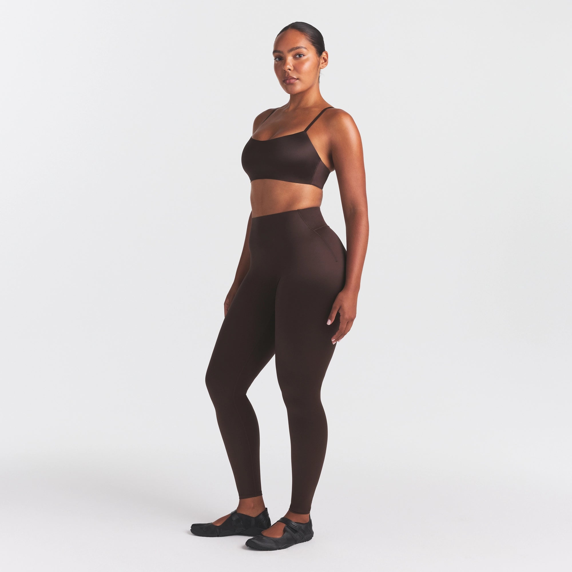 NikeSKIMS SATIN SHINE BONDED WAIST 29 LEGGING | PHOENIX - Image 3