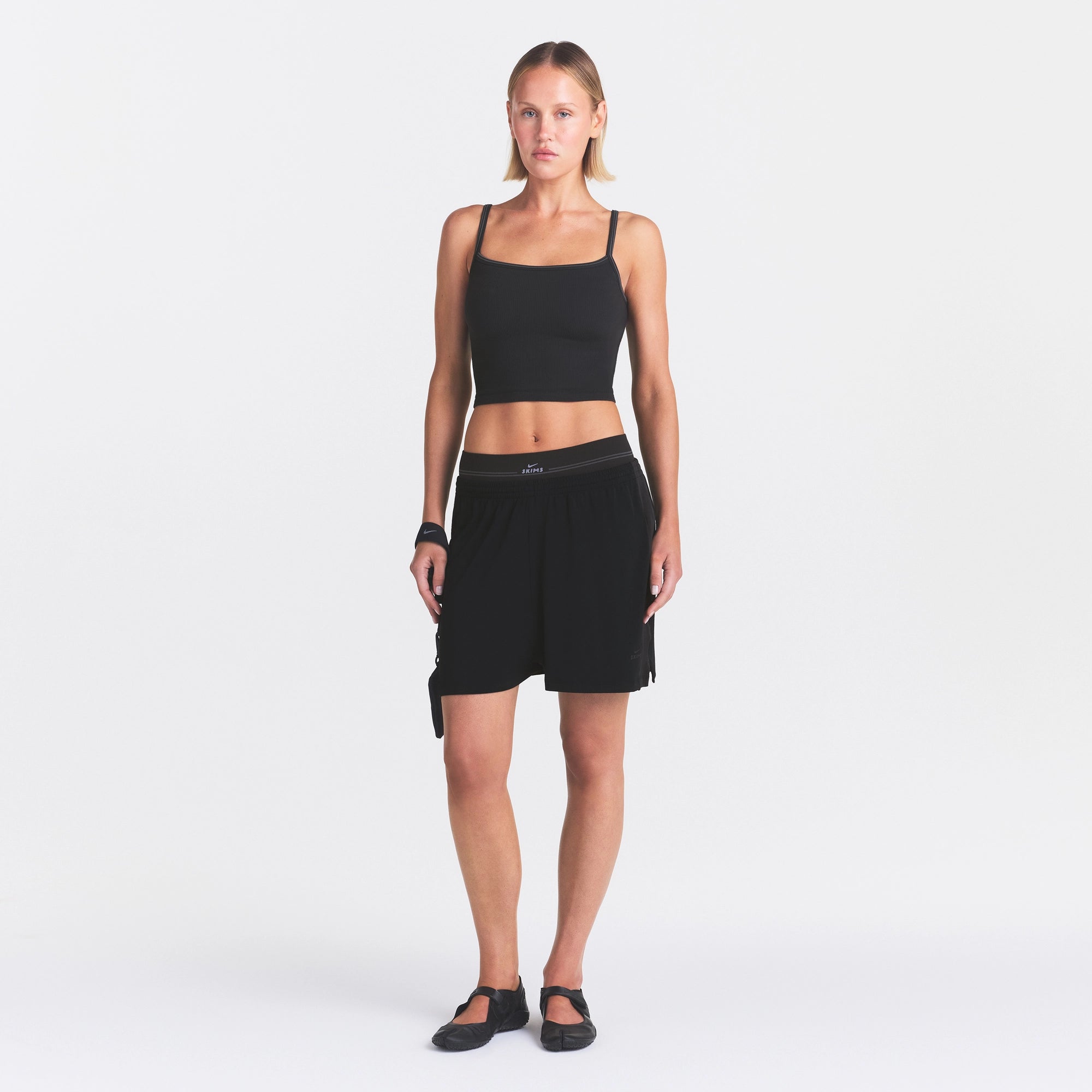 NikeSKIMS STRETCH KNIT SHORT | OBSIDIAN - Image 2
