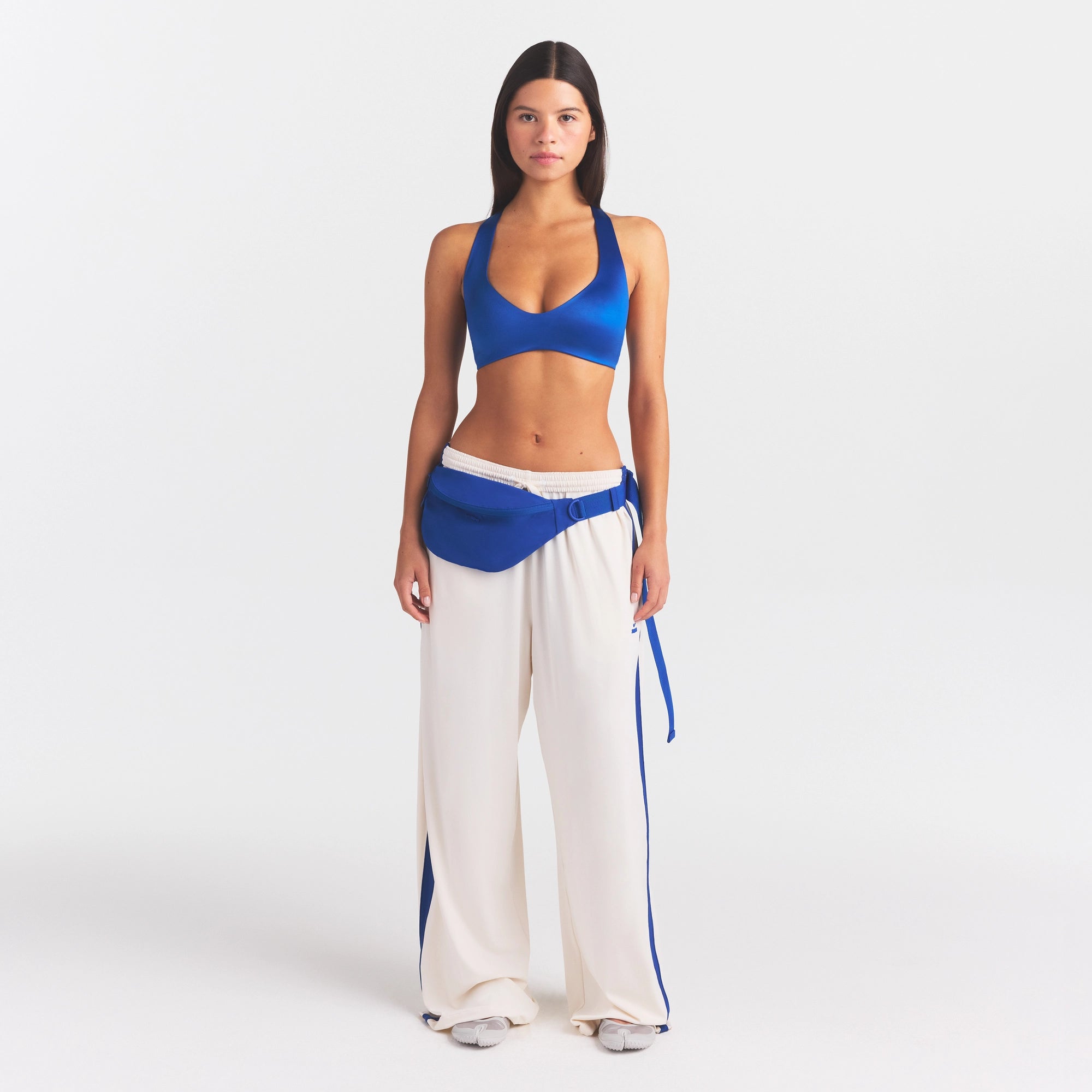 NikeSKIMS STRETCH KNIT WIDE LEG PANT | IVORY - Image 2