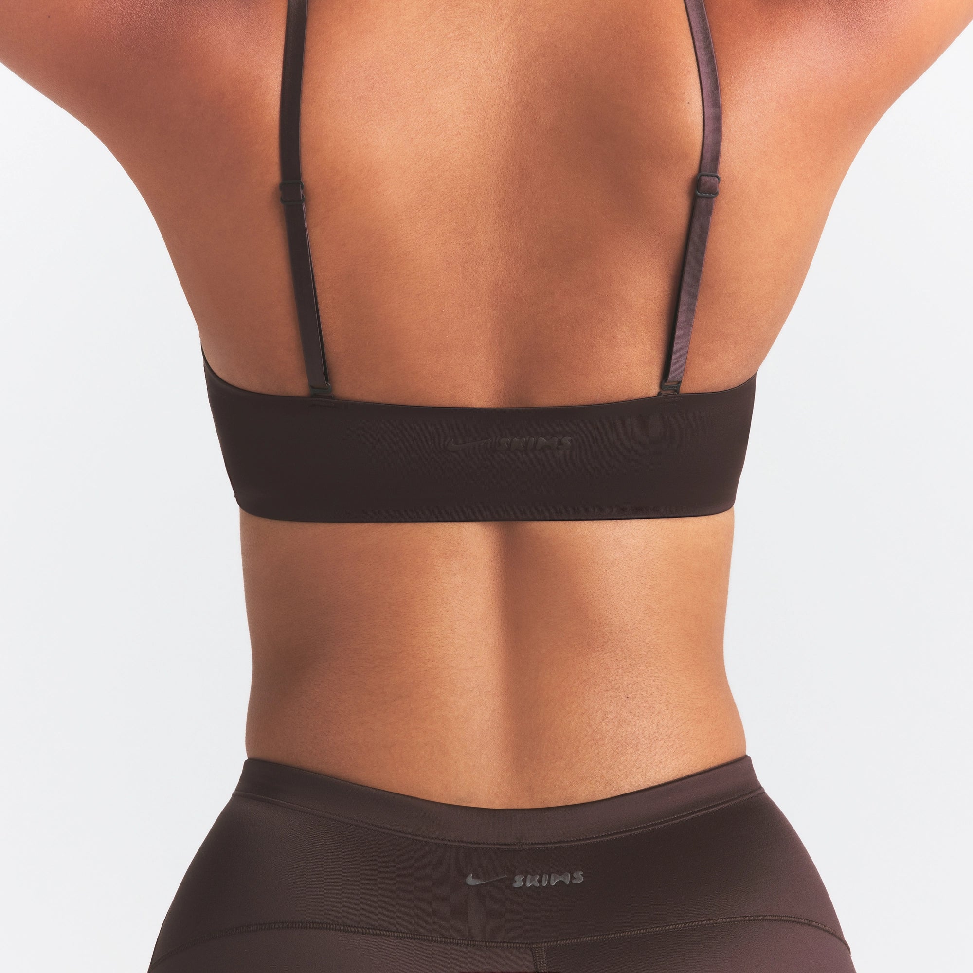 NikeSKIMS SATIN SHINE SCOOP CAMI BRA | PHOENIX - Image 4