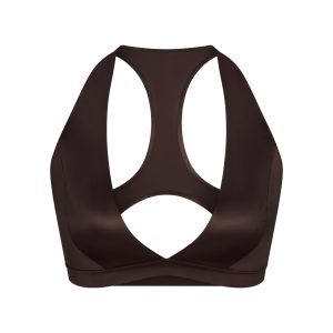 NikeSKIMS SATIN SHINE RACERBACK BRA | PHOENIX
