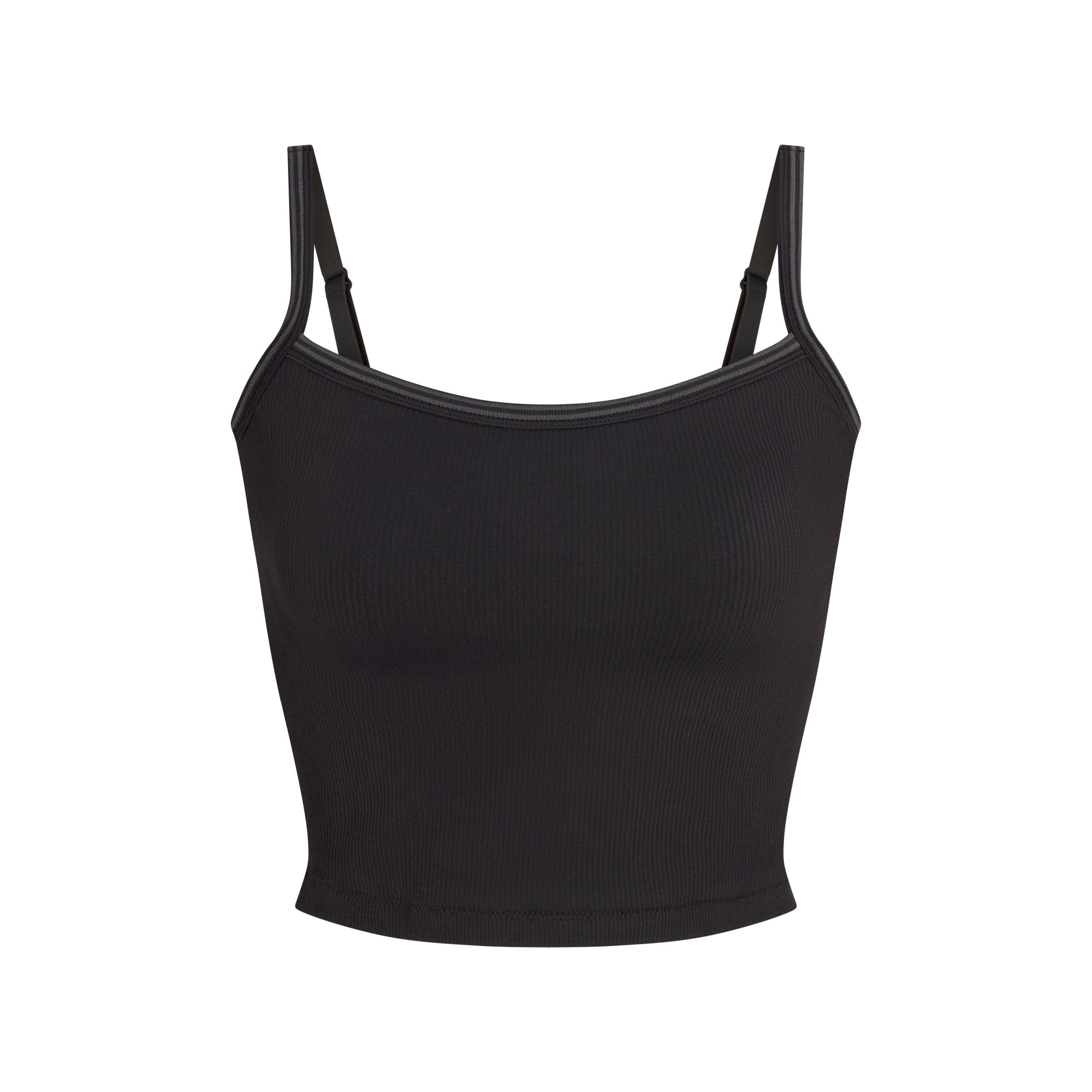 NikeSKIMS RIBBED SEAMLESS CAMI | OBSIDIAN