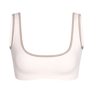 NikeSKIMS RIBBED SEAMLESS MICRO SCOOP BRA | IVORY
