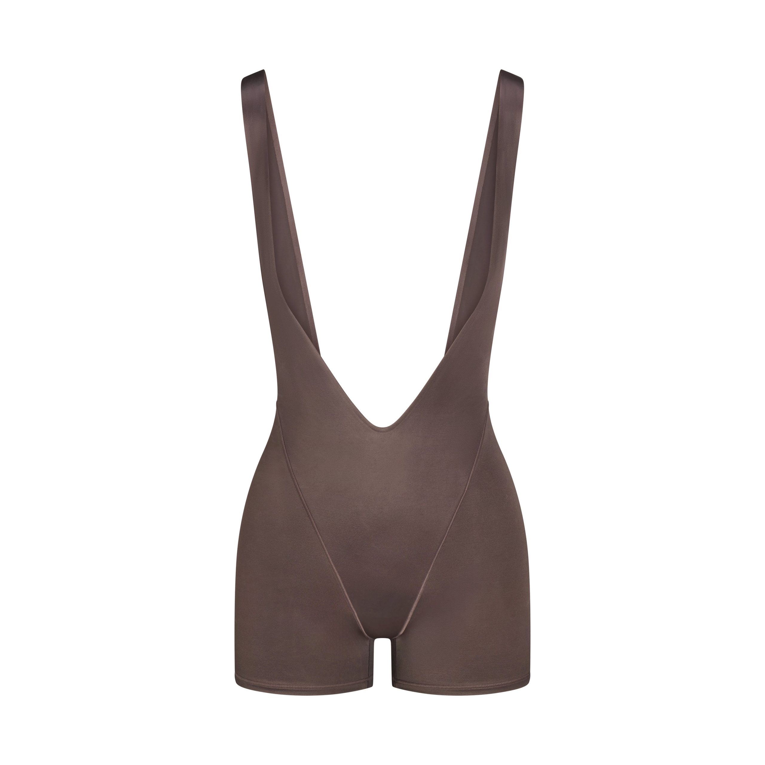 NikeSKIMS SATIN SHINE SUSPENDER 2.5 ONE PIECE | RESIN