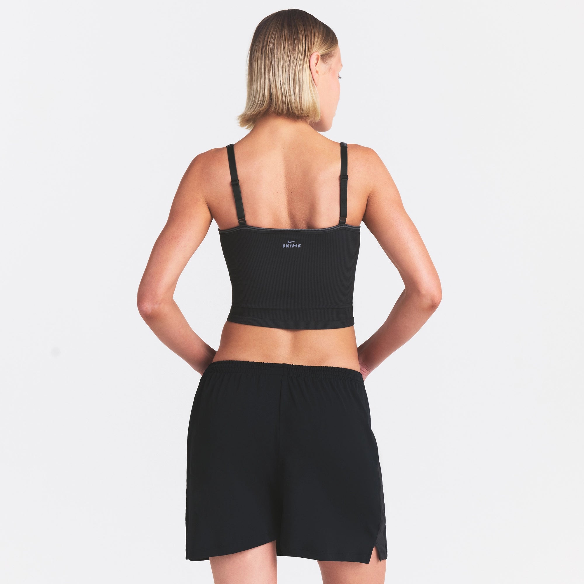 NikeSKIMS RIBBED SEAMLESS CAMI | OBSIDIAN - Image 3