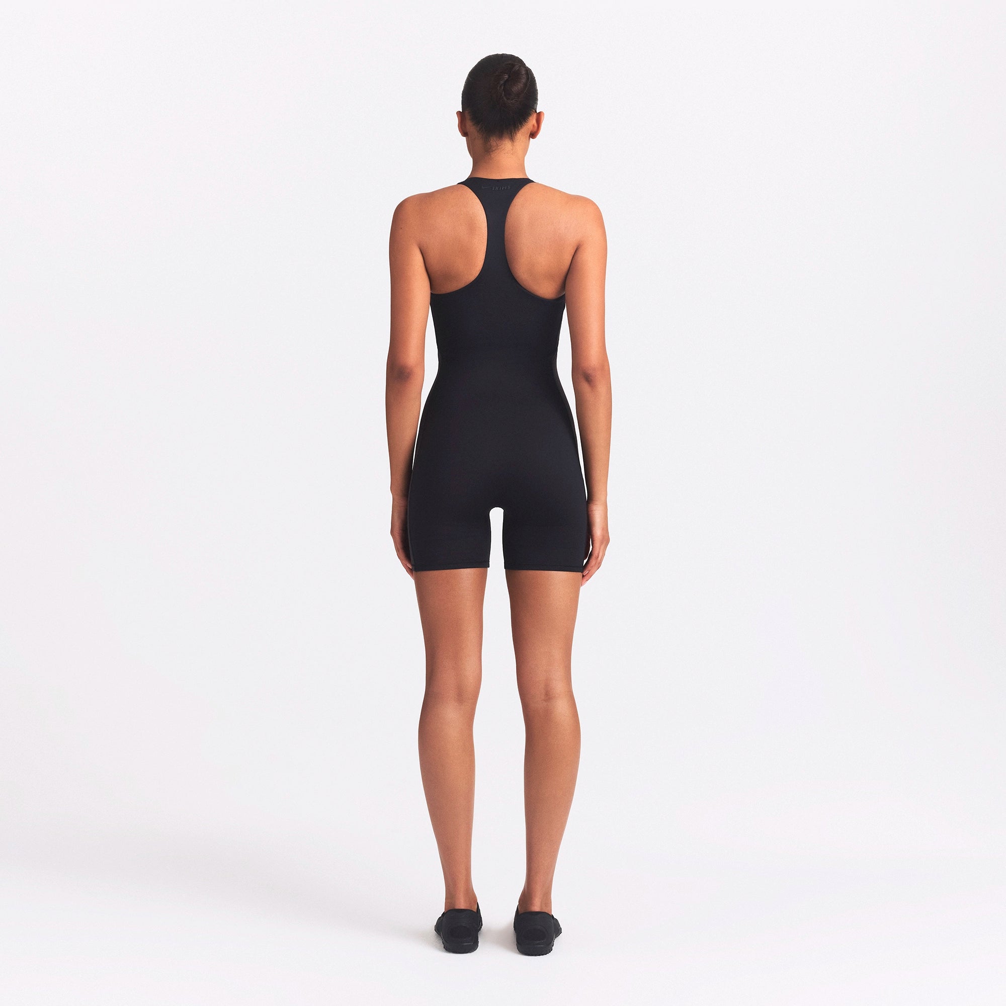 NikeSKIMS MATTE SHINE MIX RACERBACK 5 ONE PIECE | OBSIDIAN AND IGNEOUS - Image 6